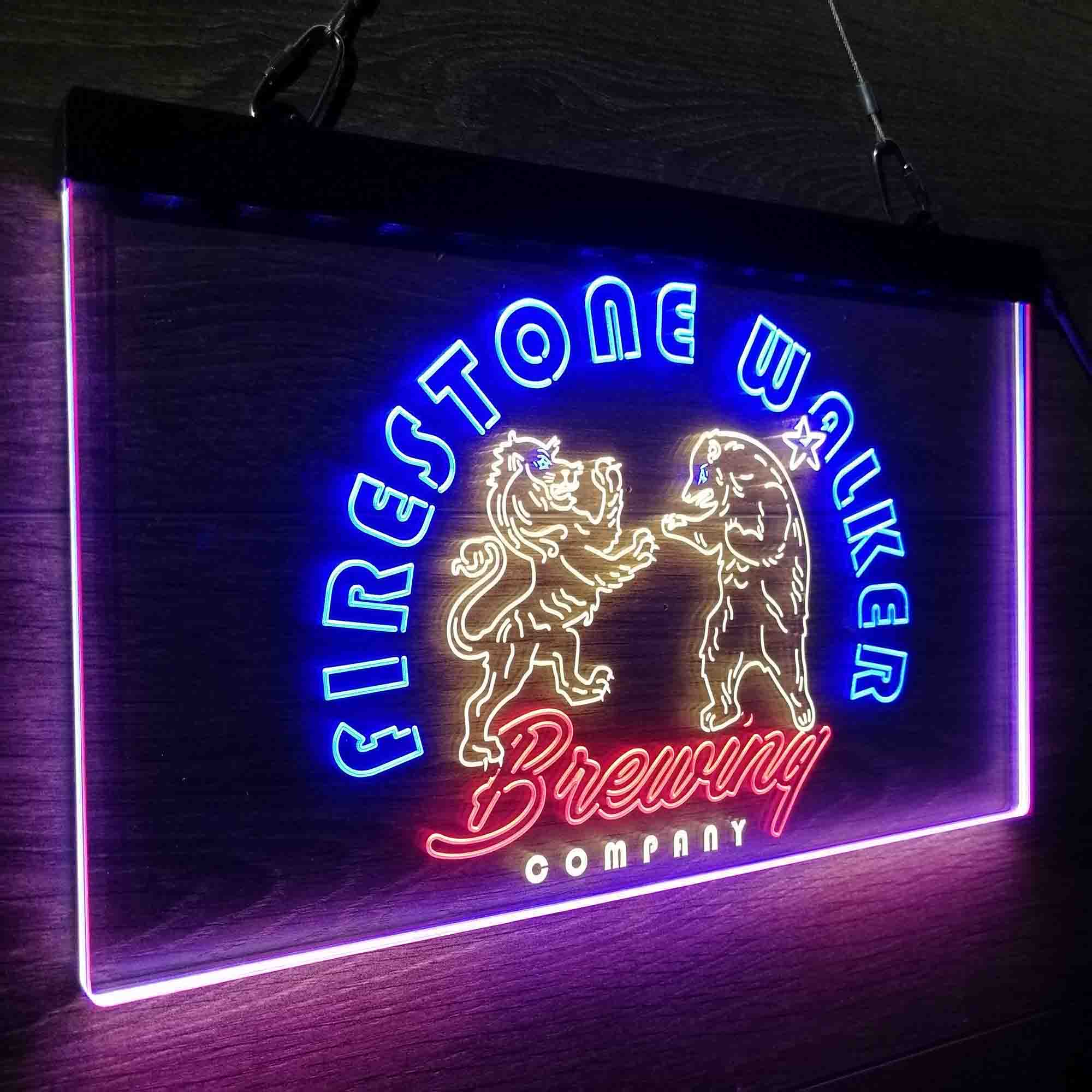 Firestone Walker Brewing Co. Neon 3-Color LED Sign