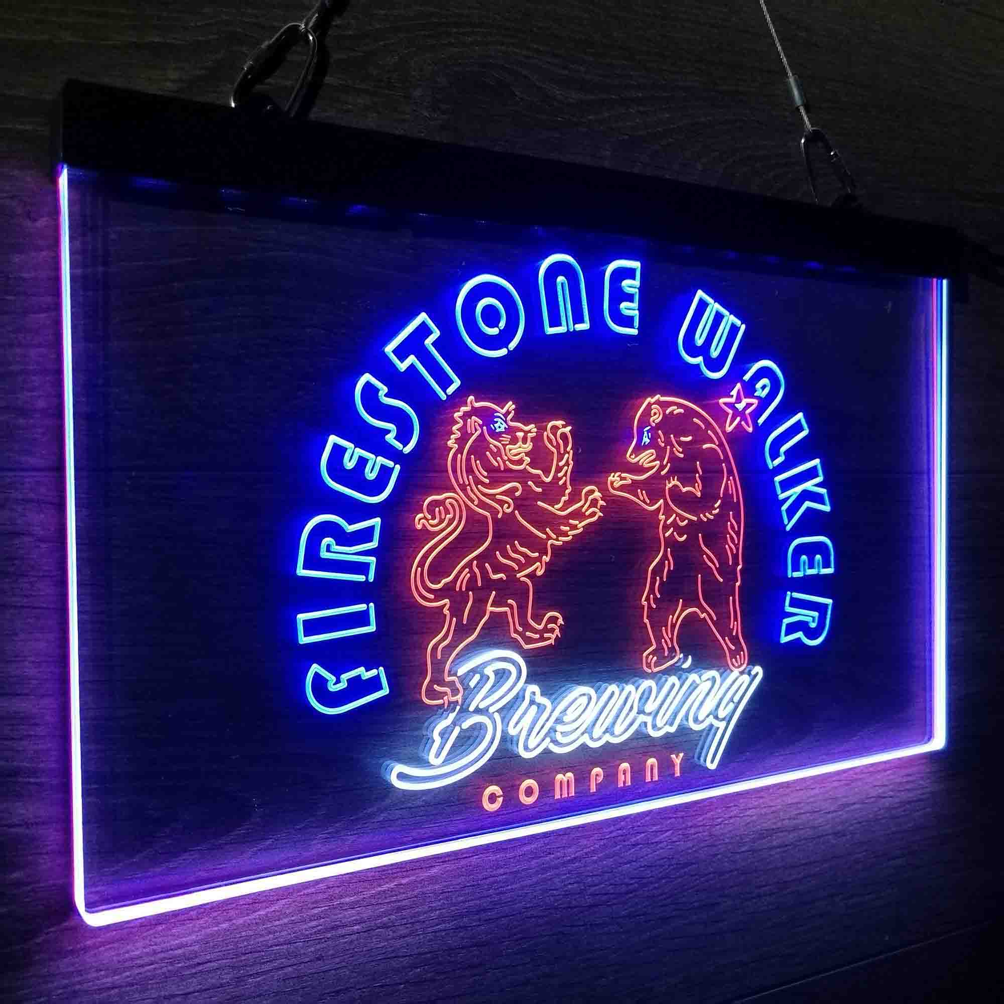 Firestone Walker Brewing Co. Neon 3-Color LED Sign