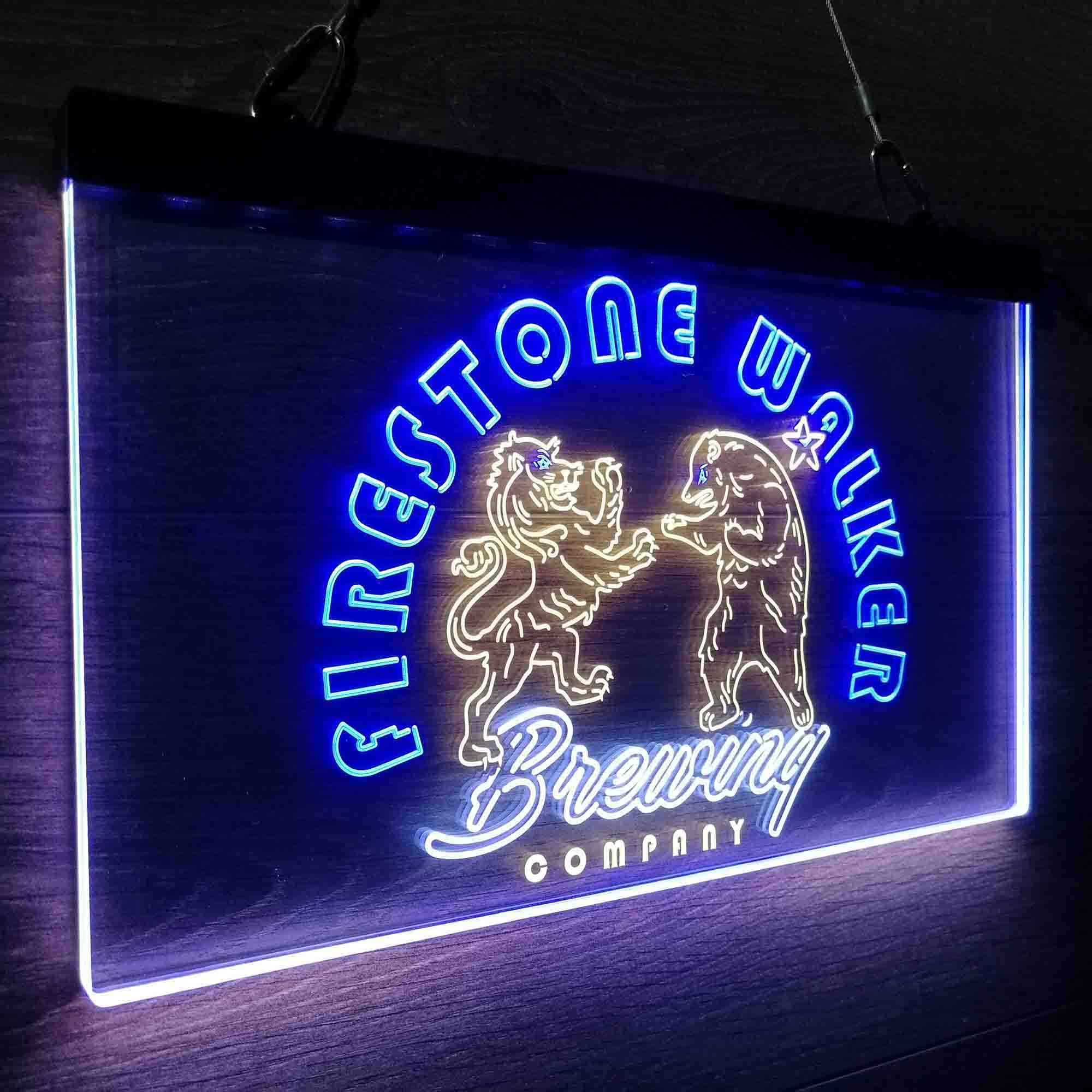 Firestone Walker Brewing Co. Neon 3-Color LED Sign