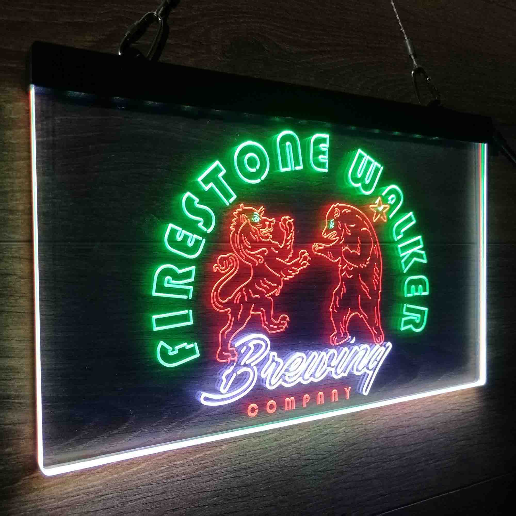 Firestone Walker Brewing Co. Neon 3-Color LED Sign