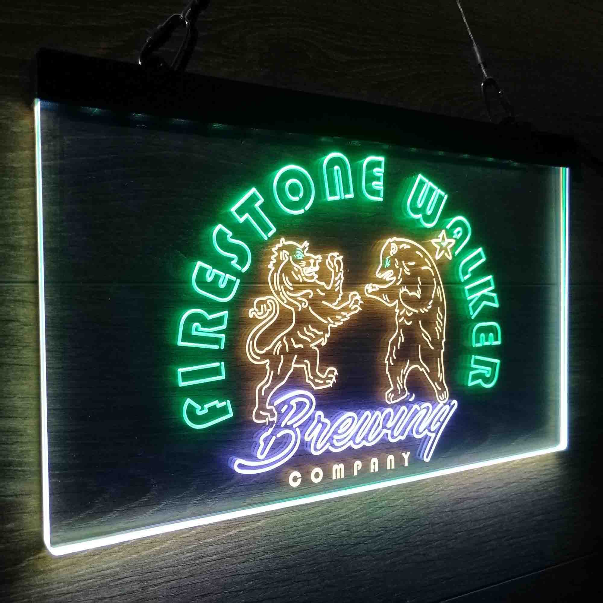 Firestone Walker Brewing Co. Neon 3-Color LED Sign