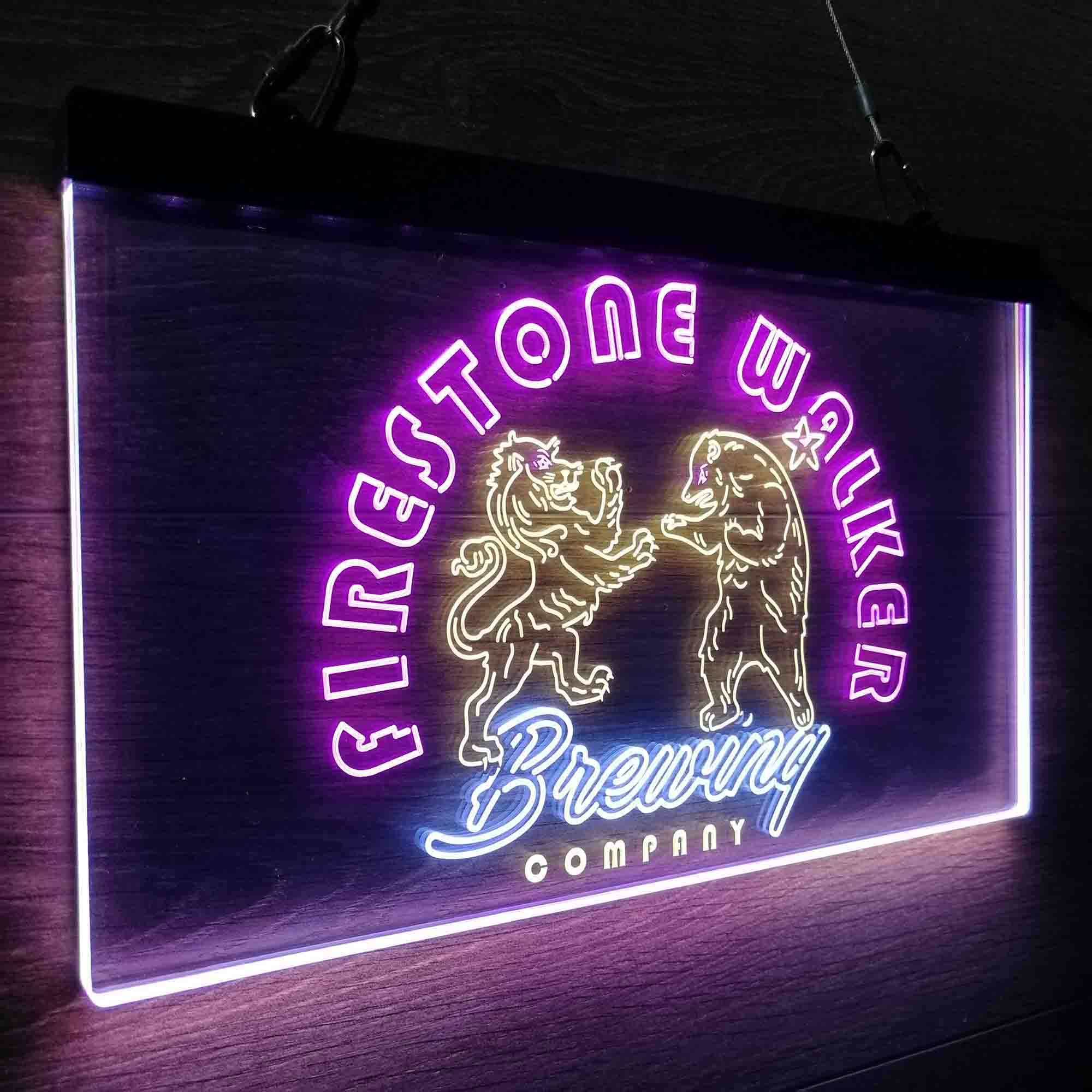 Firestone Walker Brewing Co. Neon 3-Color LED Sign