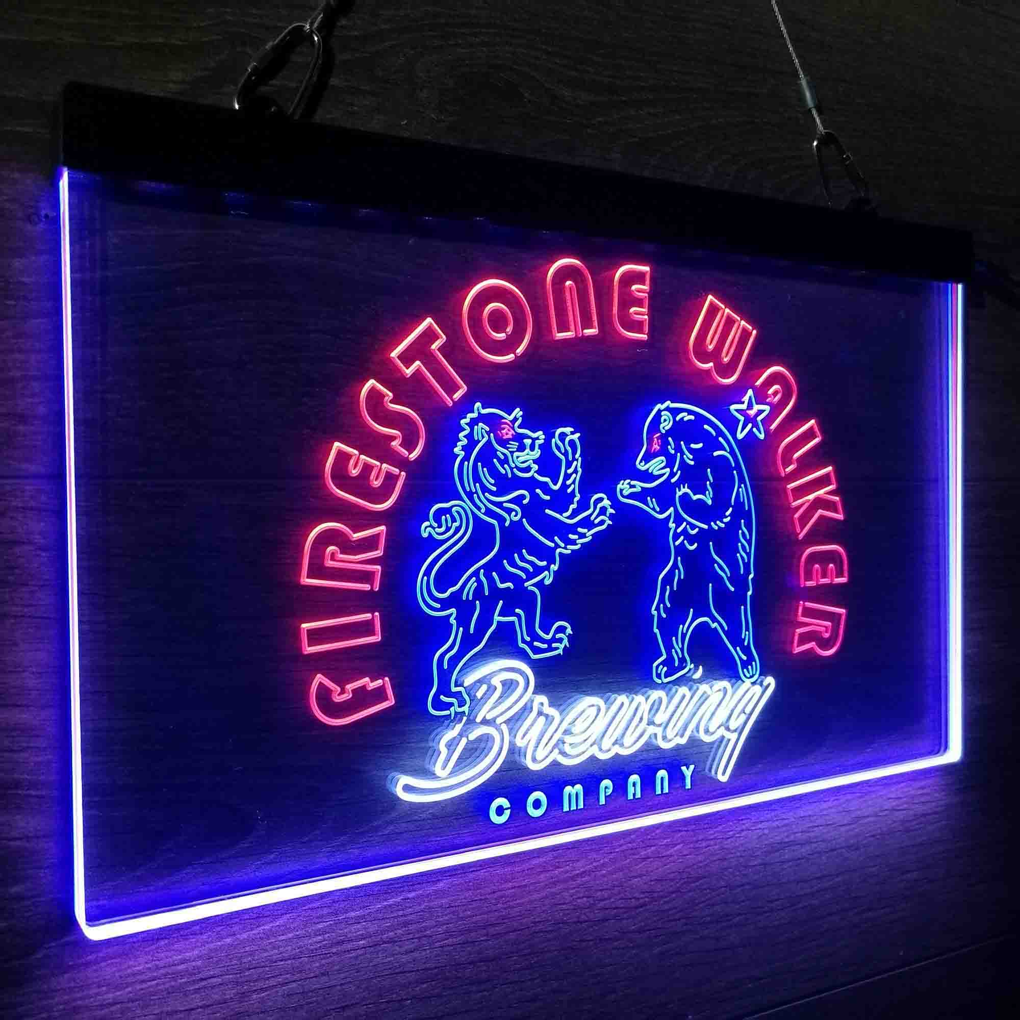 Firestone Walker Brewing Co. Neon 3-Color LED Sign