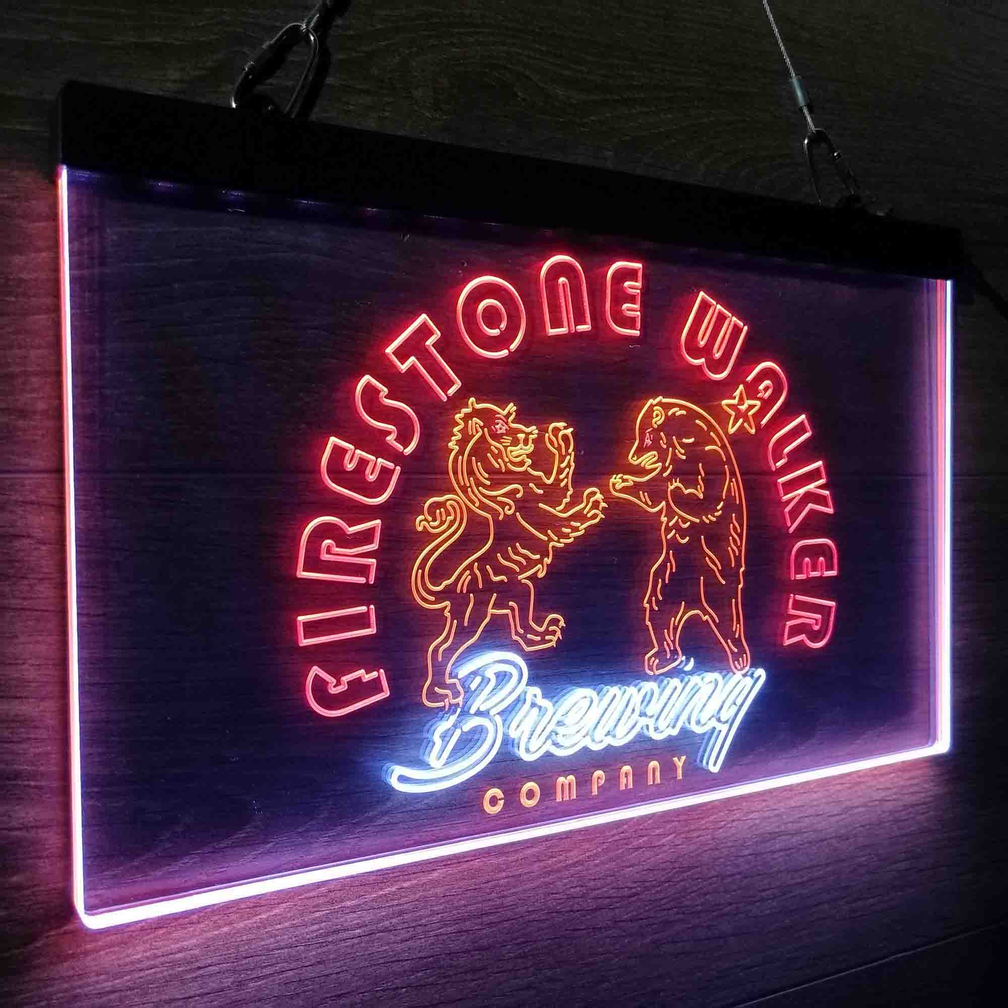 Firestone Walker Brewing Co. Neon 3-Color LED Sign