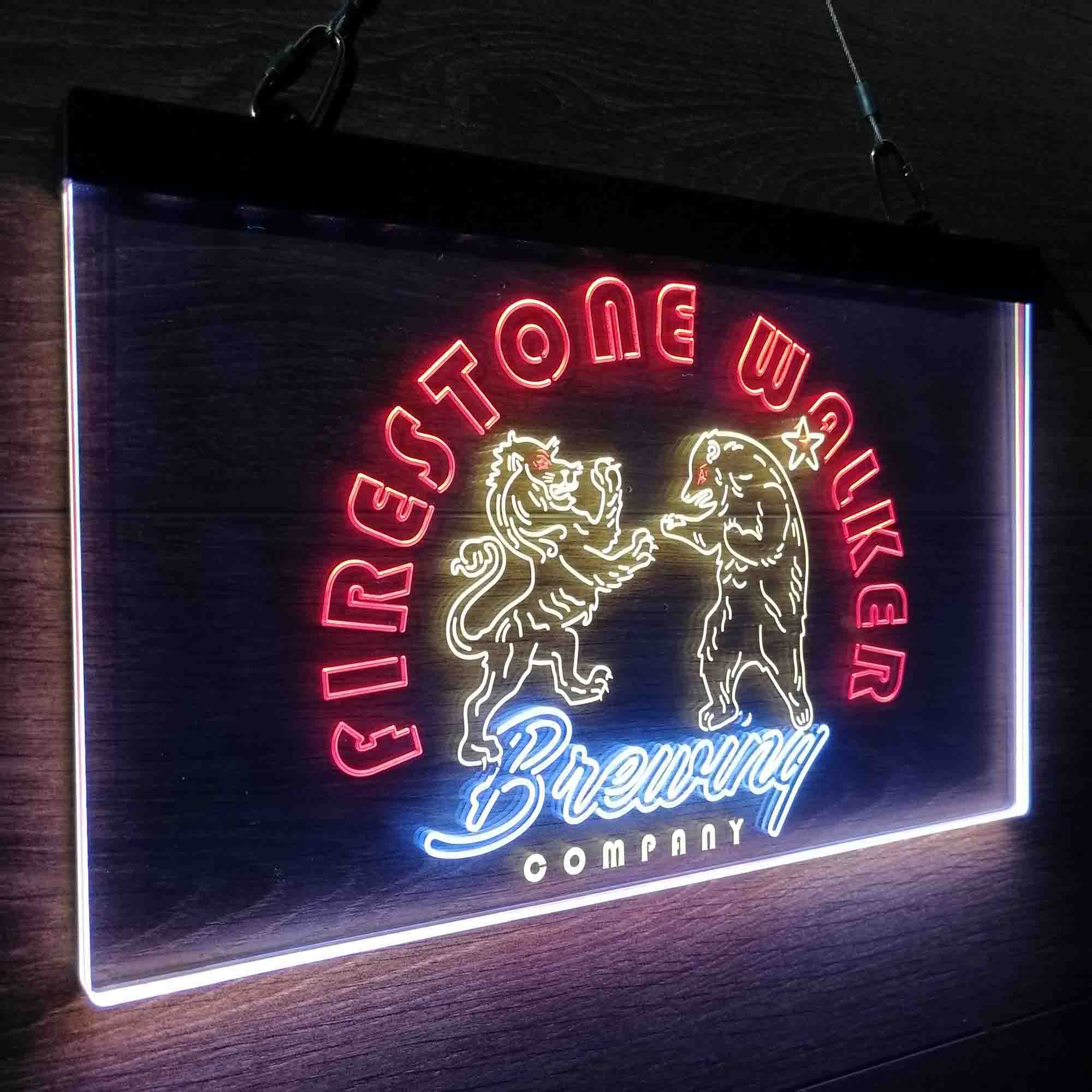 Firestone Walker Brewing Co. Neon 3-Color LED Sign