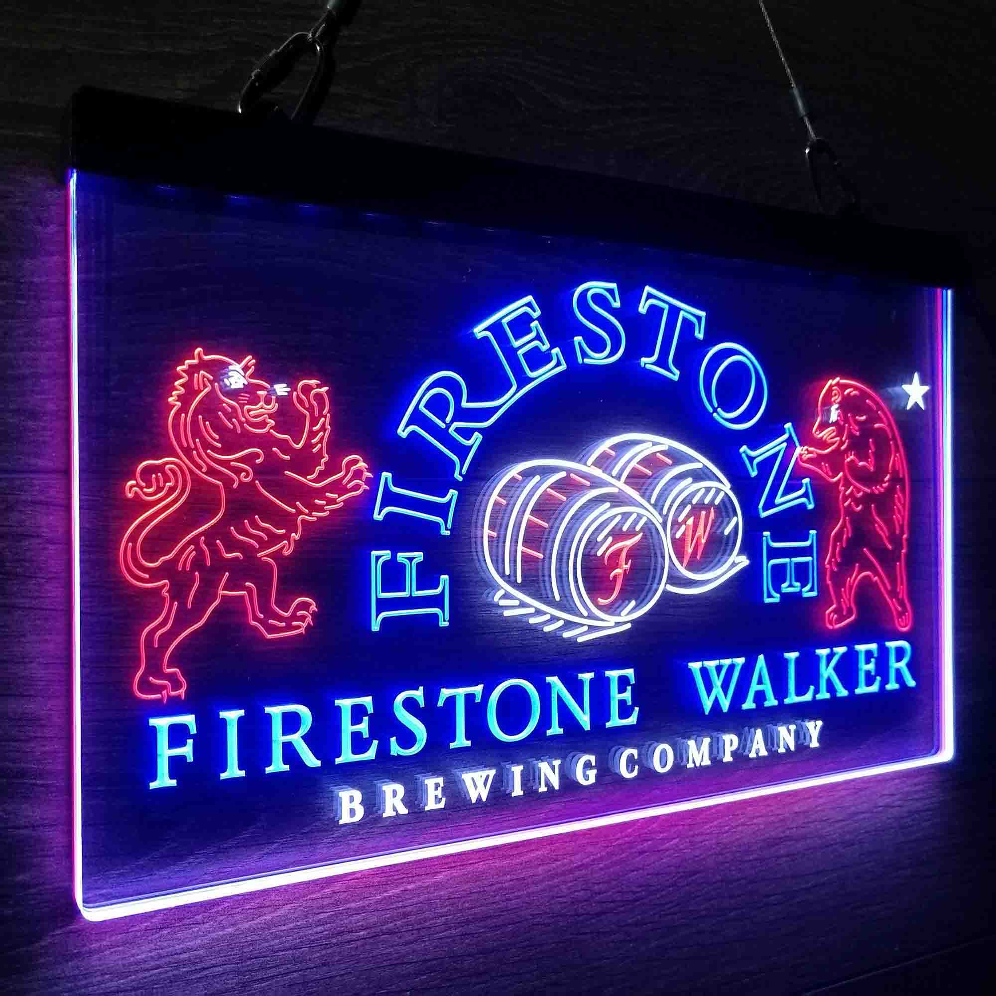 Firestone Walker Brewing Co. Neon 3-Color LED Sign