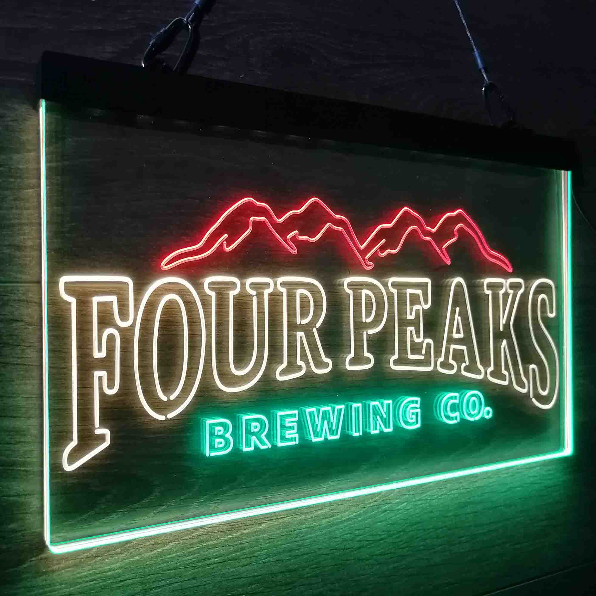 Four Peaks Brewing Co. Neon 3-Color LED Sign