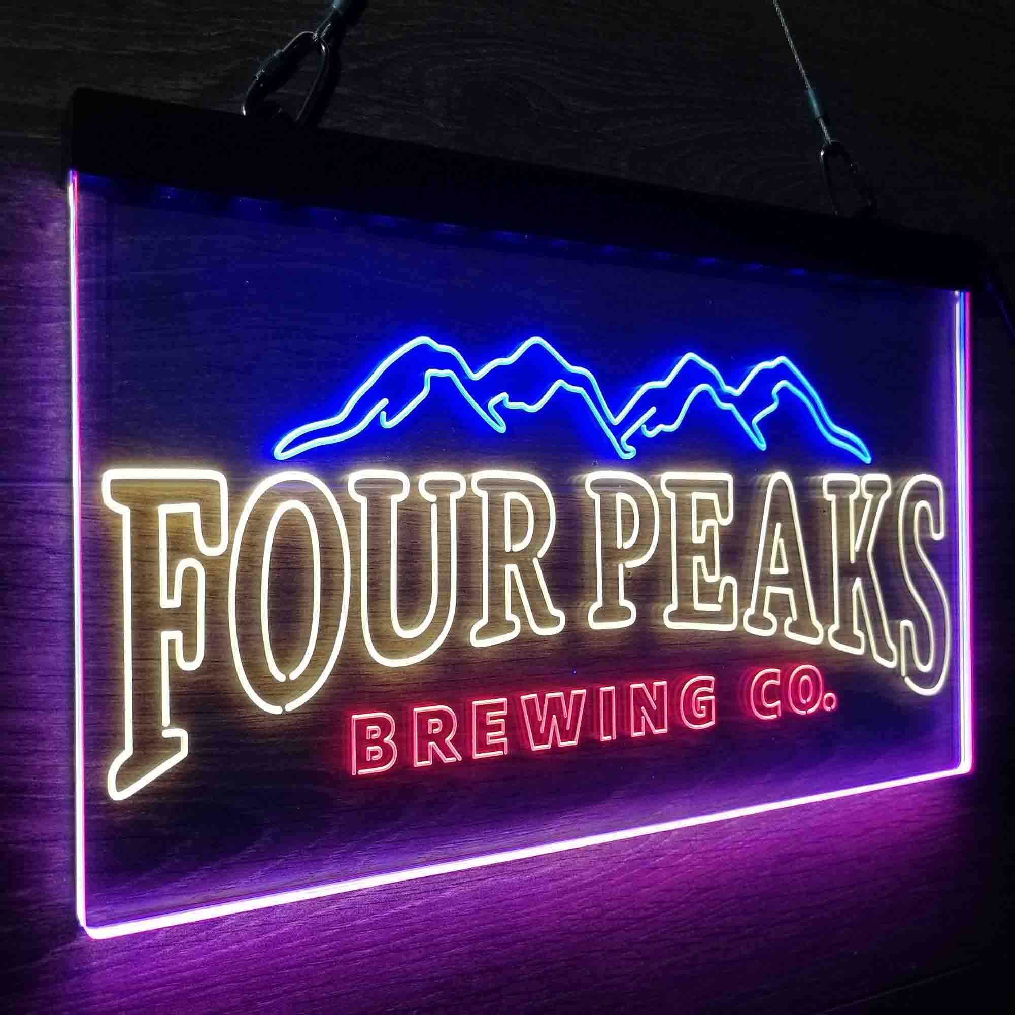 Four Peaks Brewing Co. Neon 3-Color LED Sign