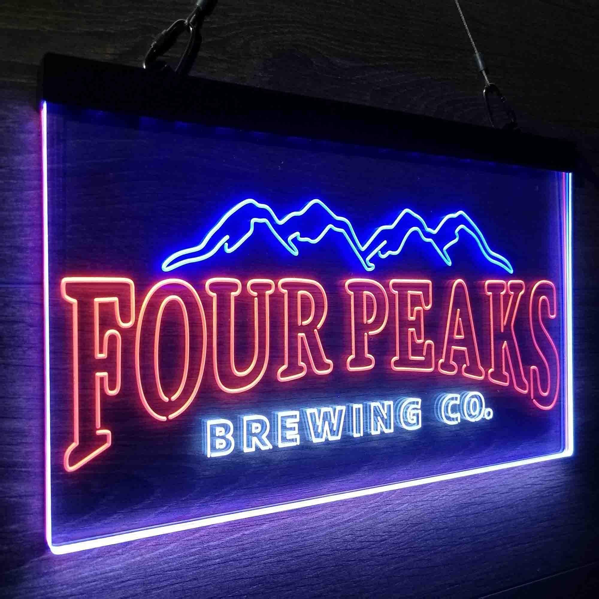 Four Peaks Brewing Co. Neon 3-Color LED Sign