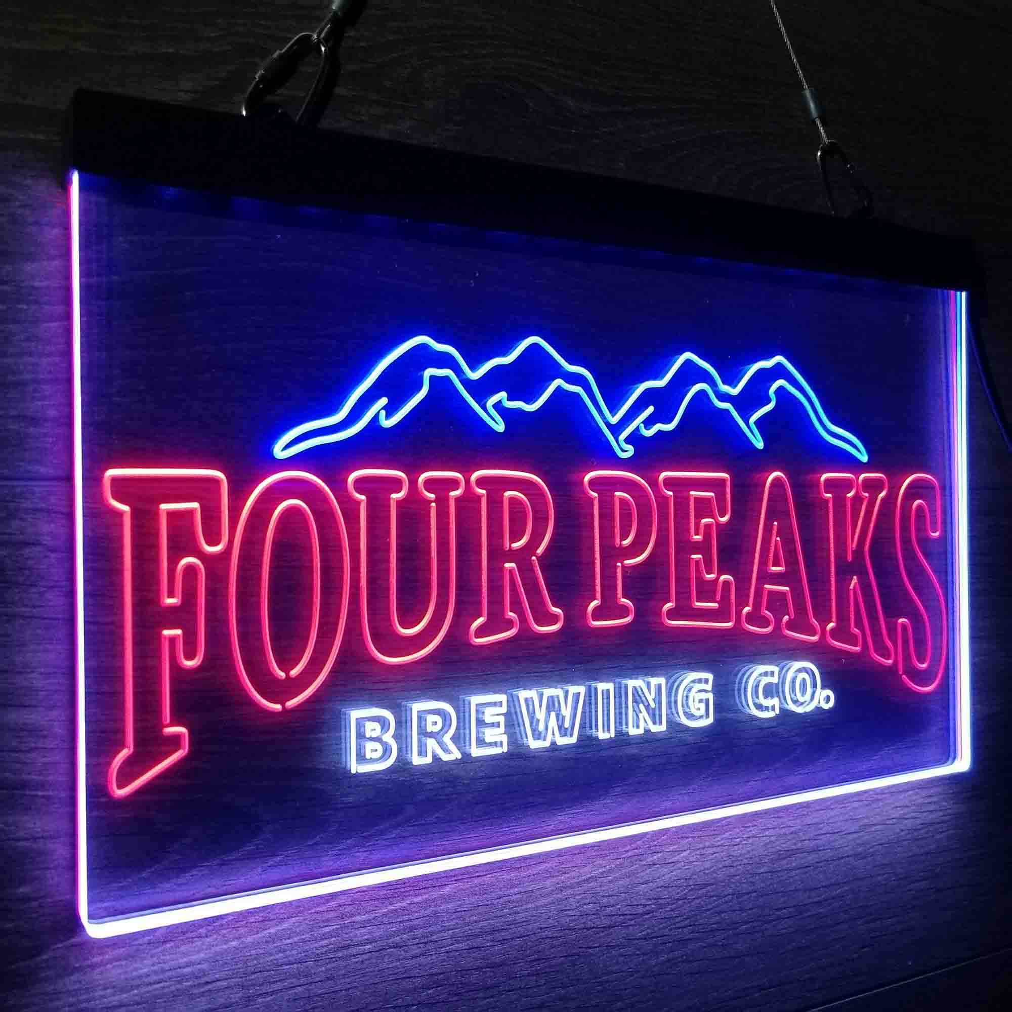 Four Peaks Brewing Co. Neon 3-Color LED Sign