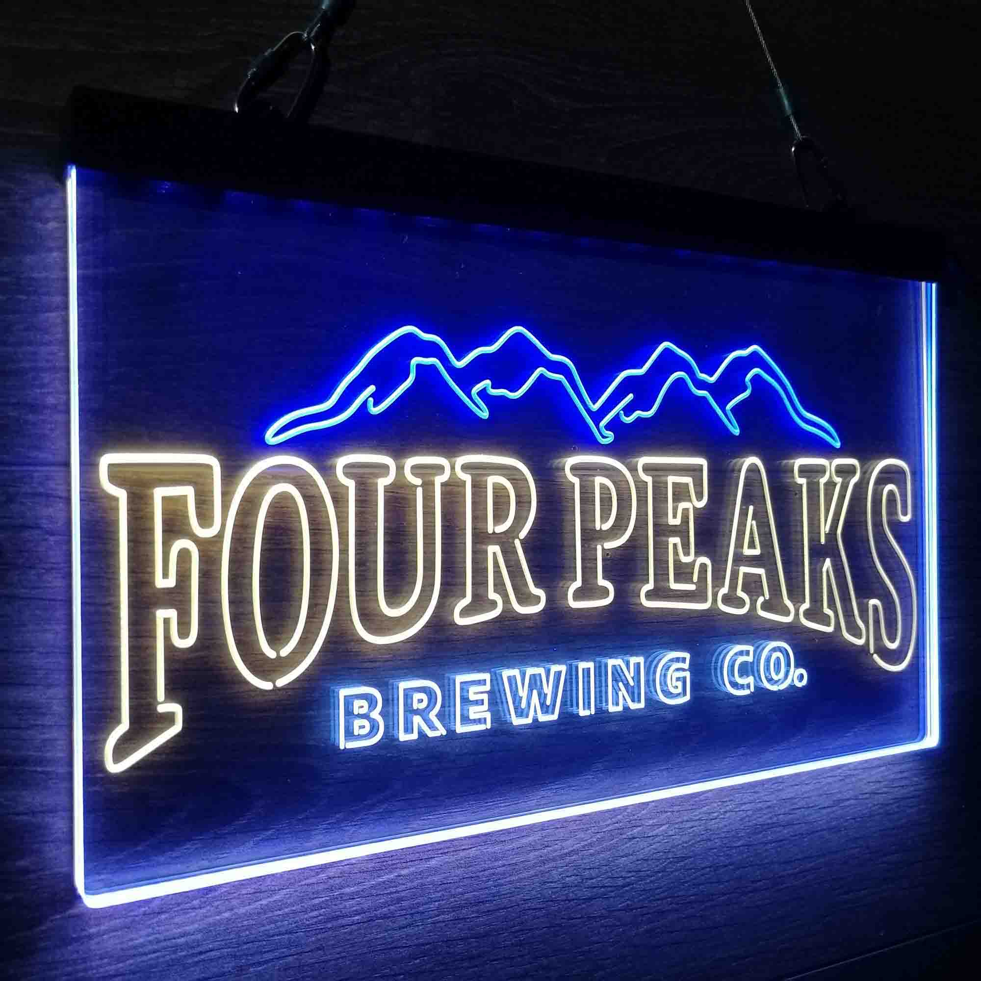 Four Peaks Brewing Co. Neon 3-Color LED Sign