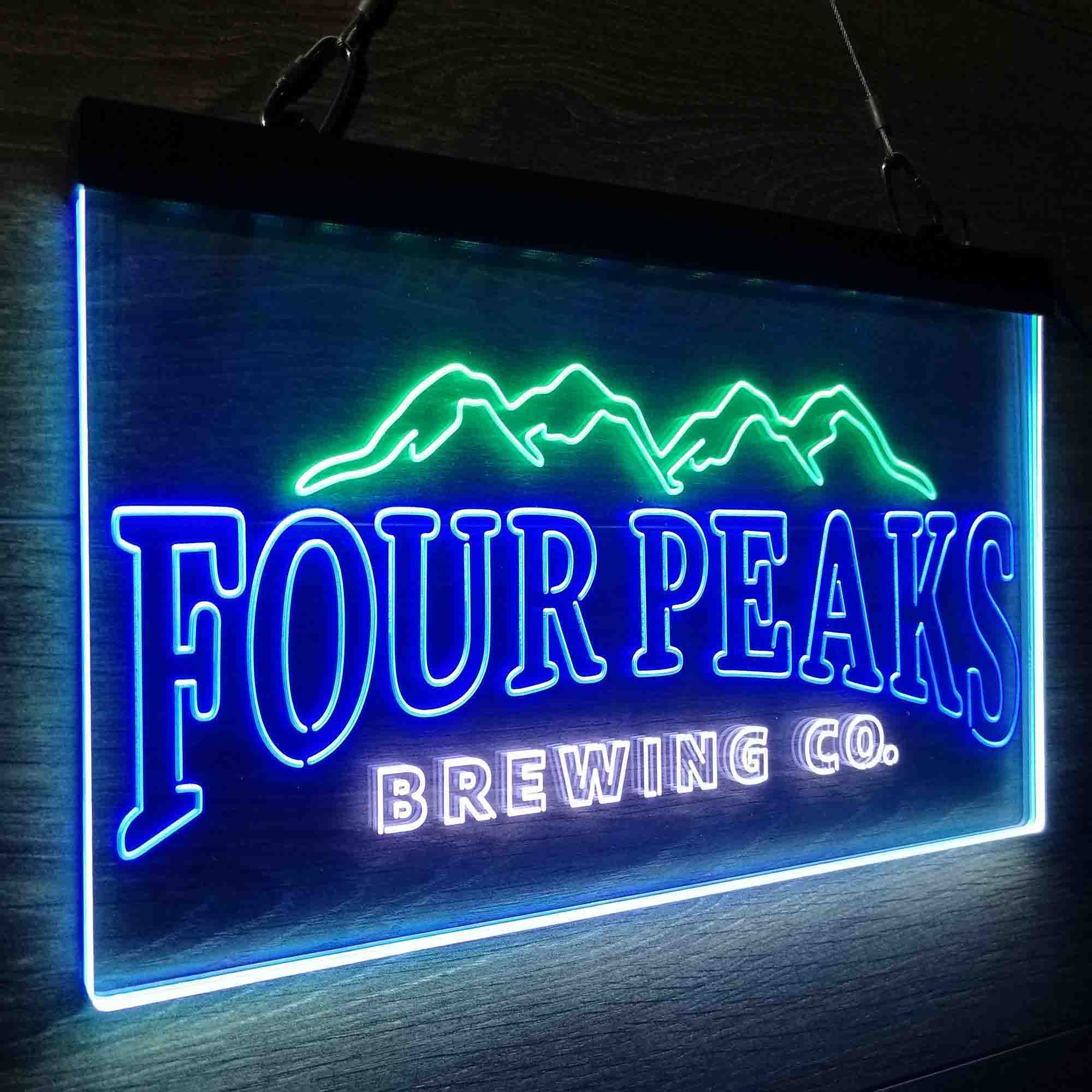 Four Peaks Brewing Co. Neon 3-Color LED Sign