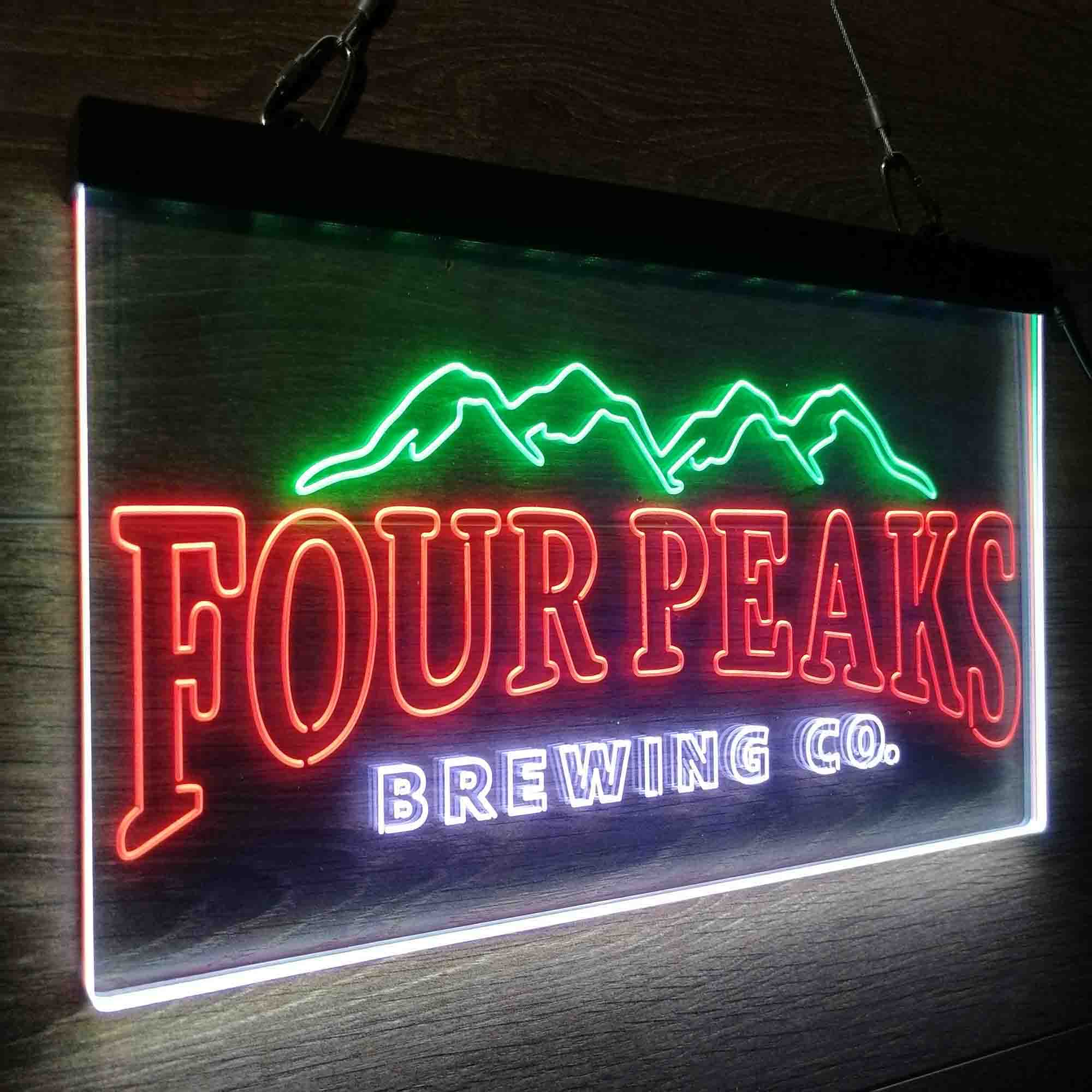 Four Peaks Brewing Co. Neon 3-Color LED Sign