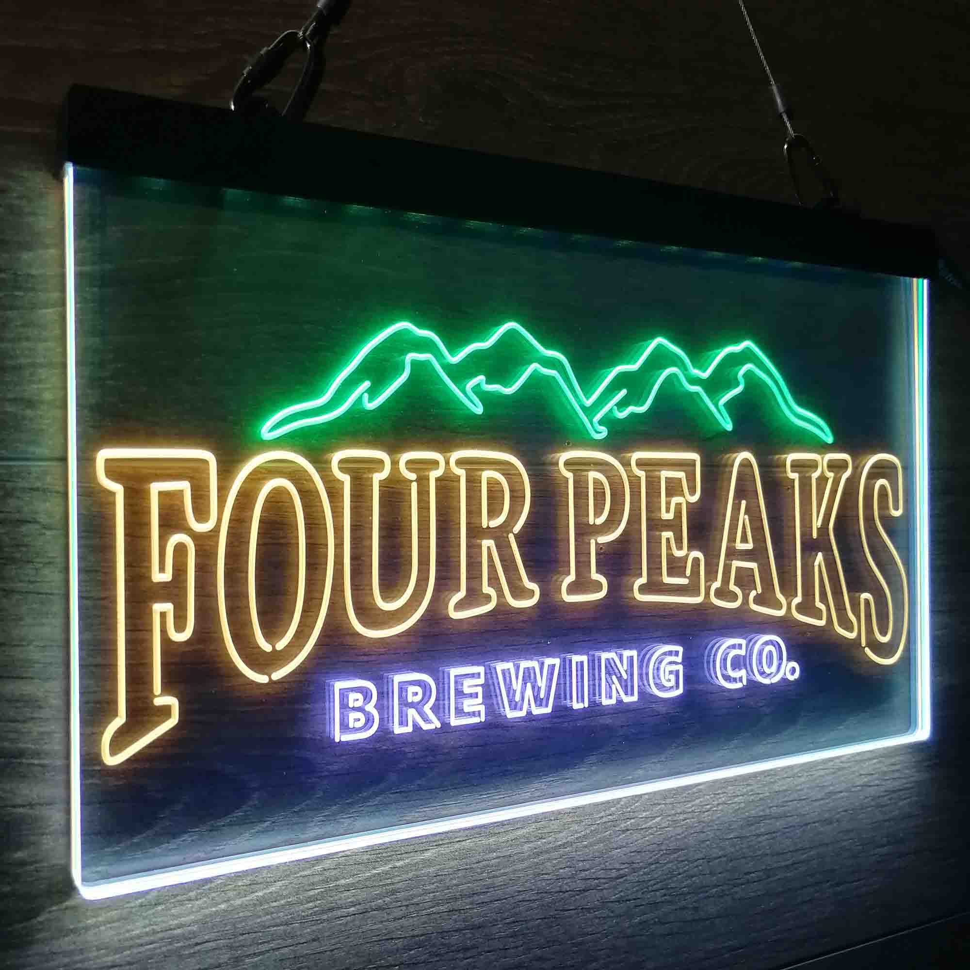 Four Peaks Brewing Co. Neon 3-Color LED Sign