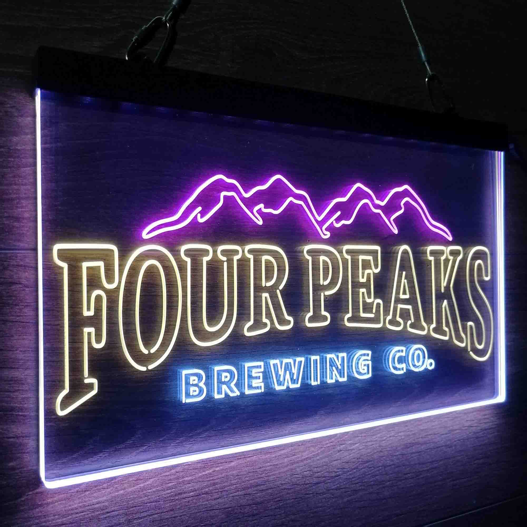 Four Peaks Brewing Co. Neon 3-Color LED Sign