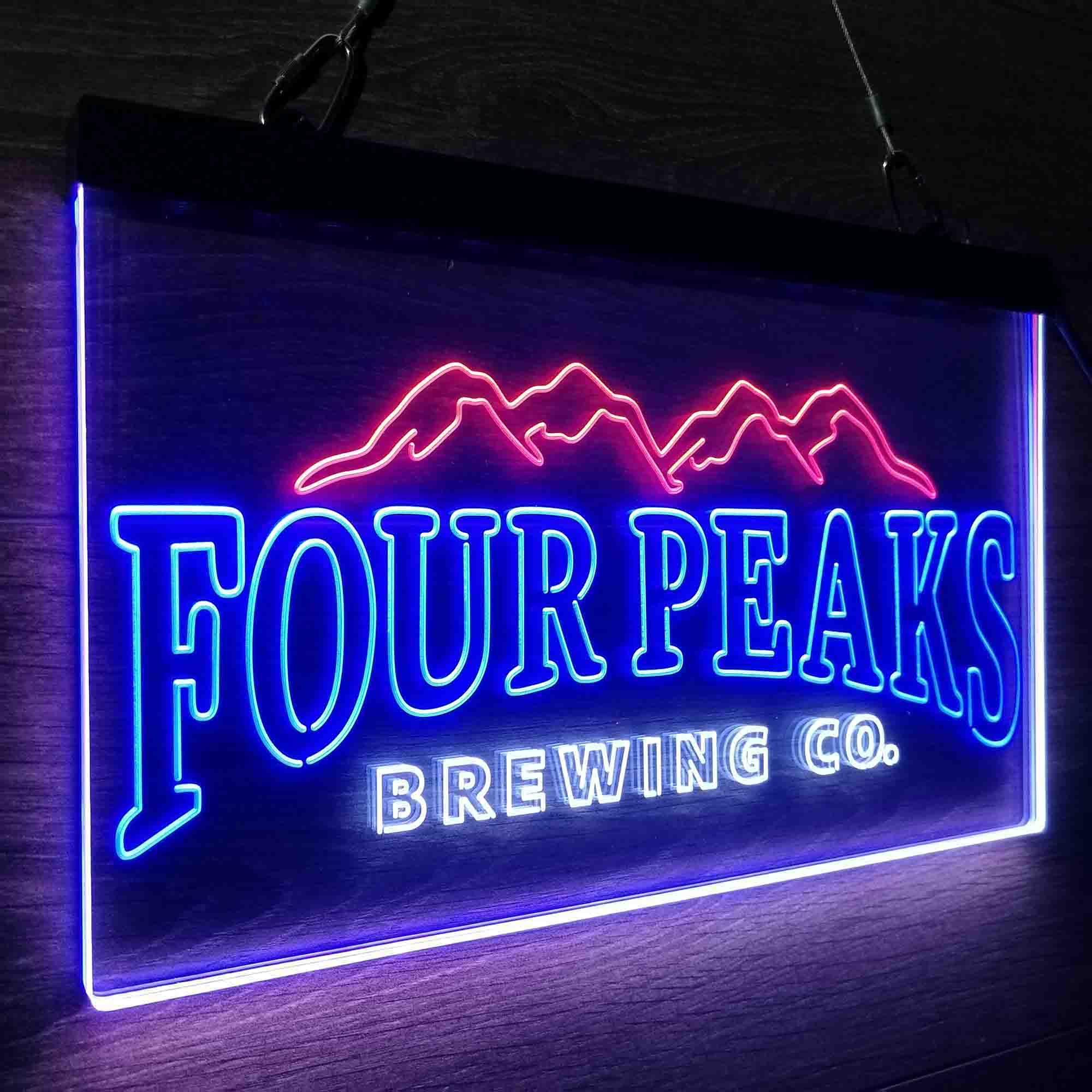 Four Peaks Brewing Co. Neon 3-Color LED Sign