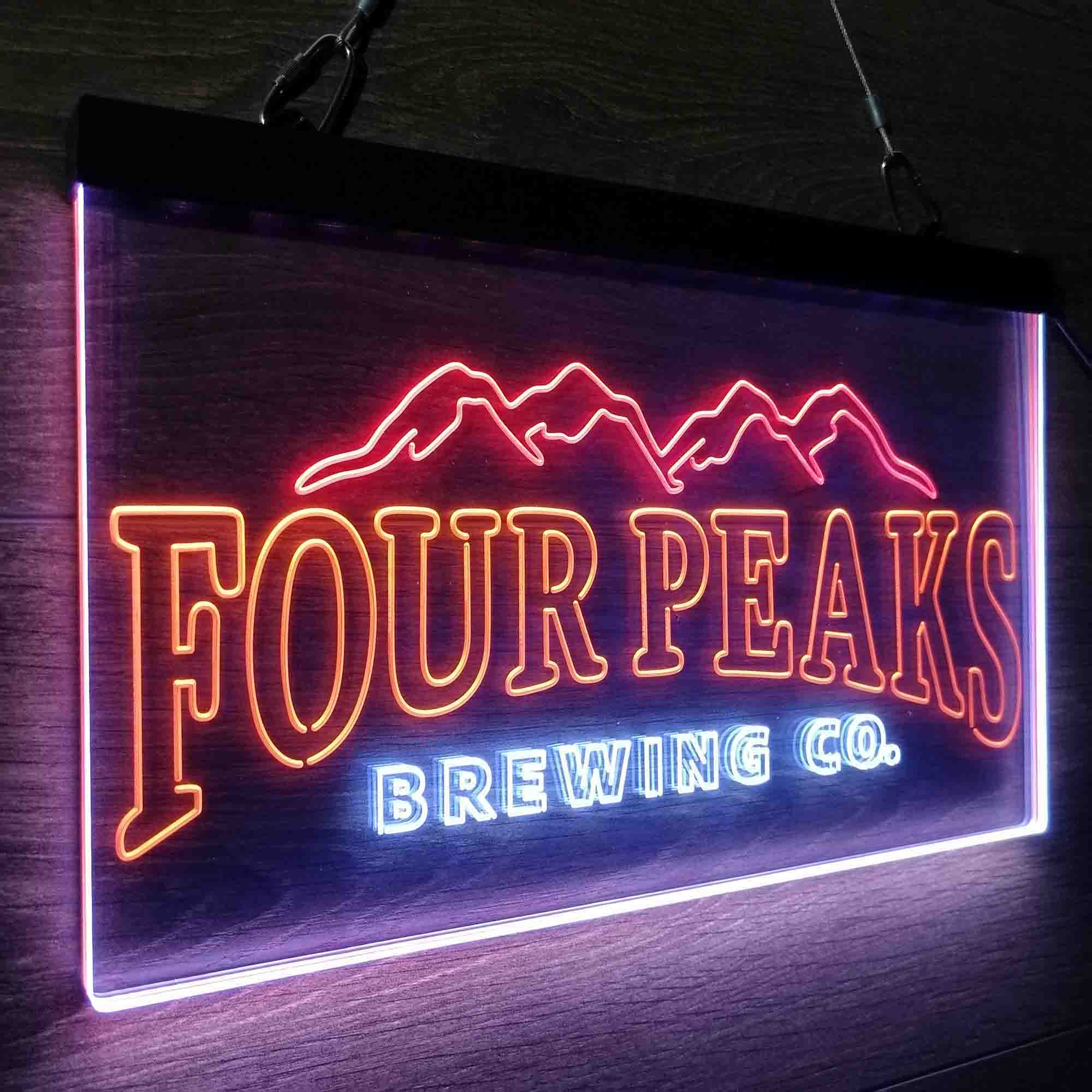 Four Peaks Brewing Co. Neon 3-Color LED Sign