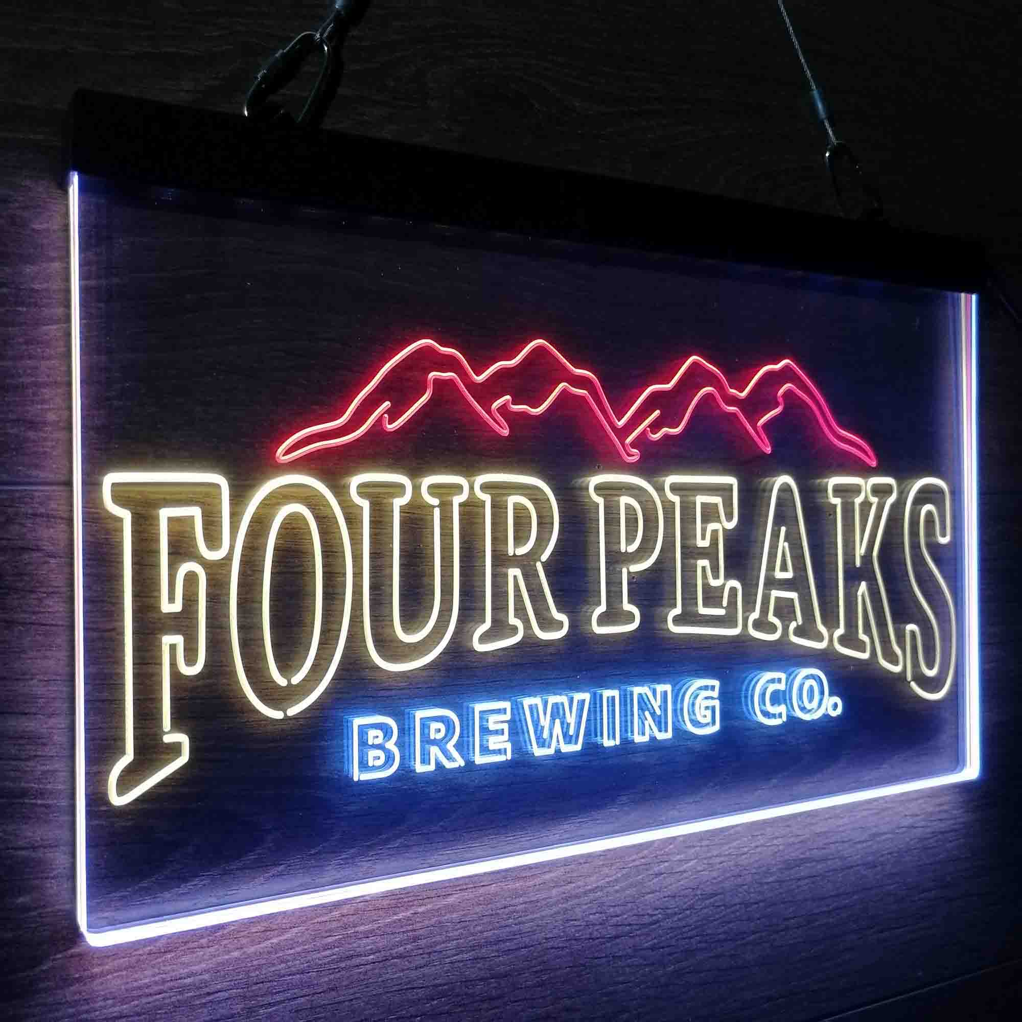 Four Peaks Brewing Co. Neon 3-Color LED Sign