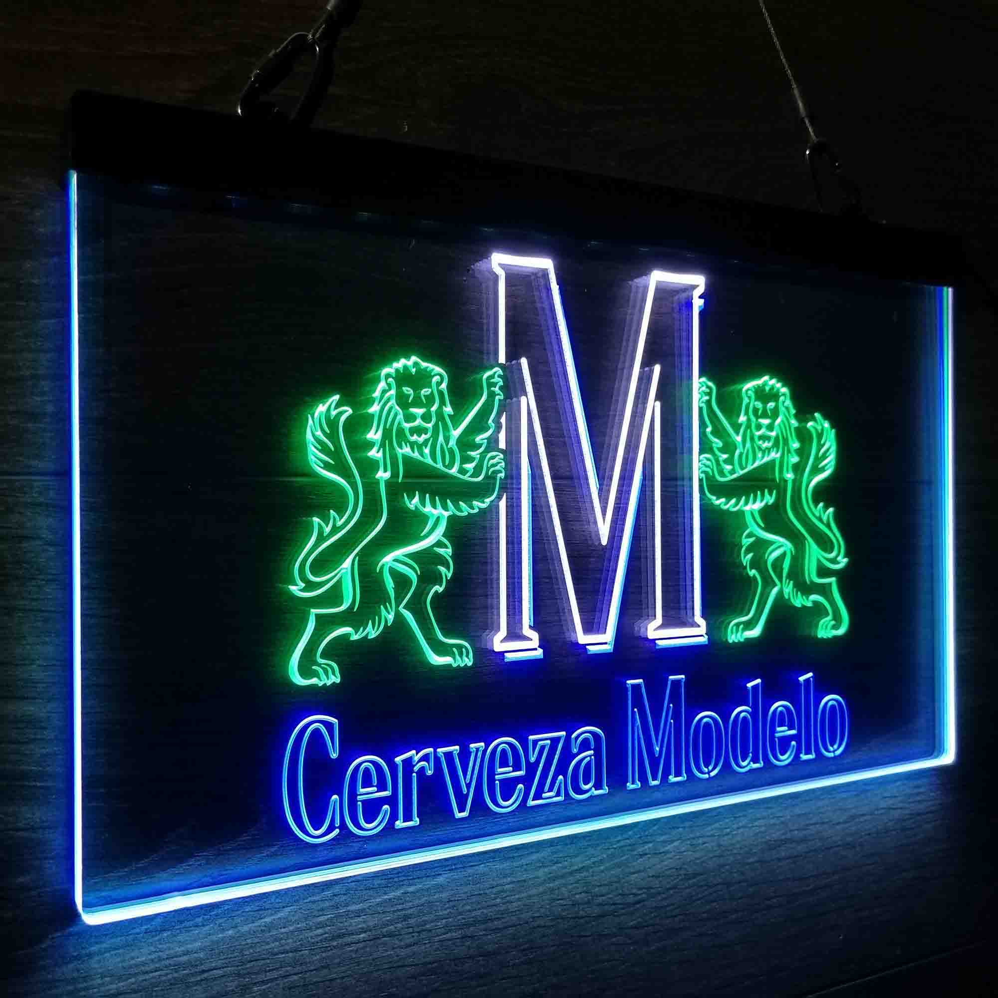 Modelo Especial Neon 3-Color LED Sign