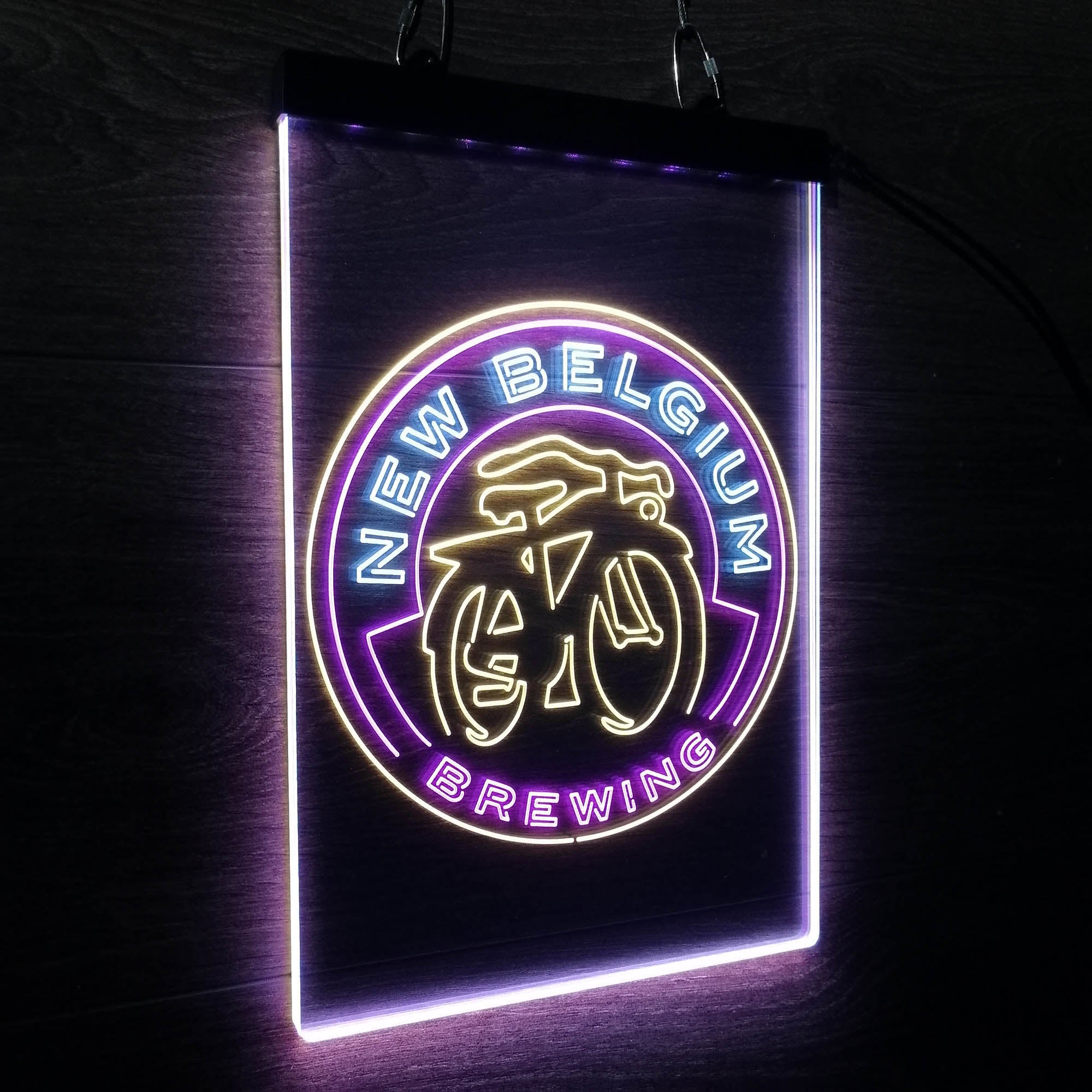 New Belgium Brewing Co. Neon 3-Color LED Sign