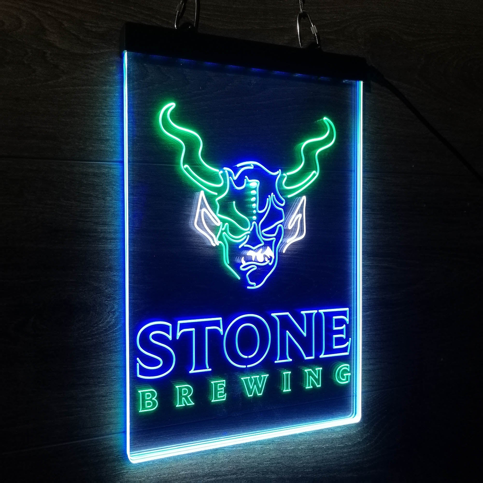 Stone Brewing Co. Neon 3-Color LED Sign