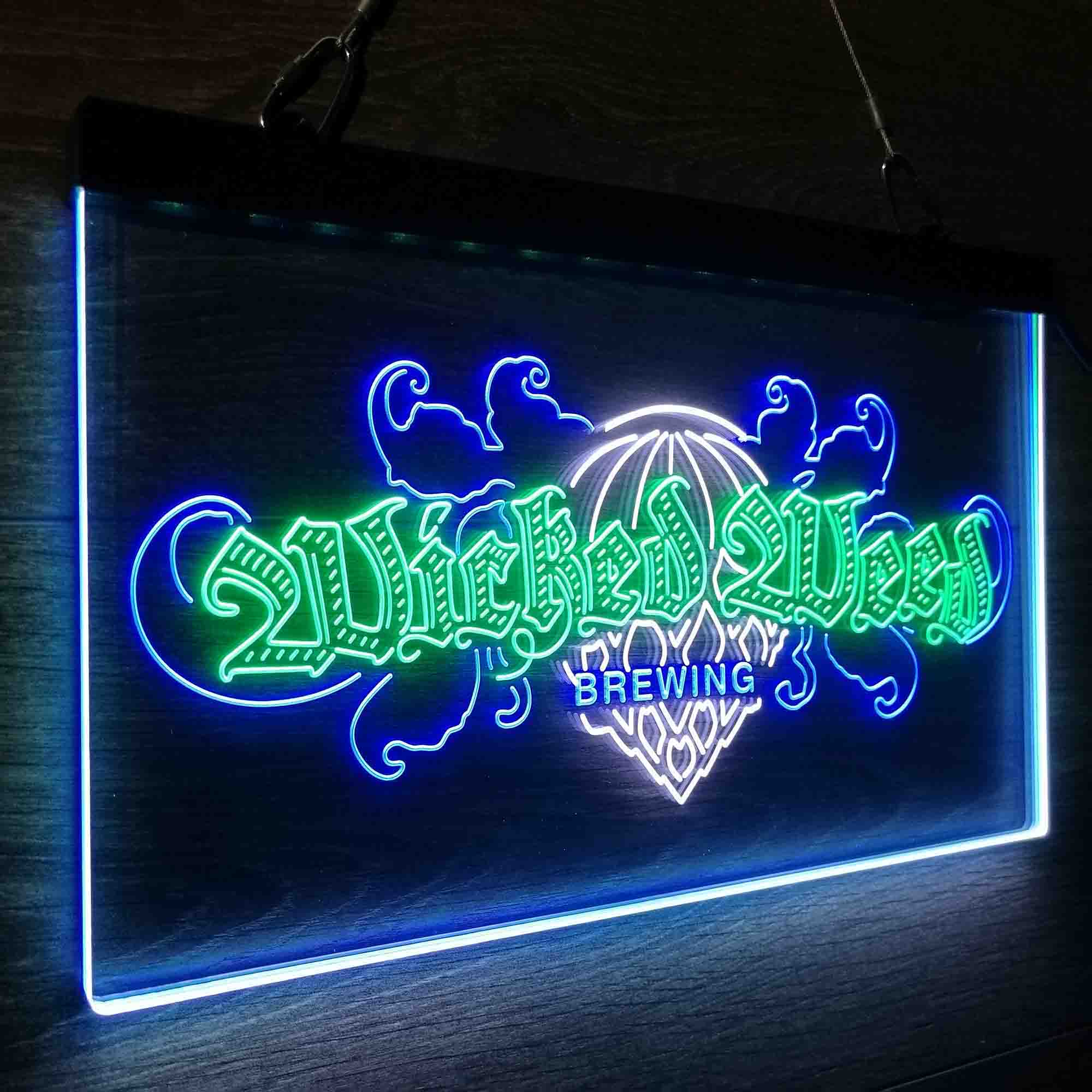 Wicked Weed Brewing Co. Led New Sign | LED LAB CAVE