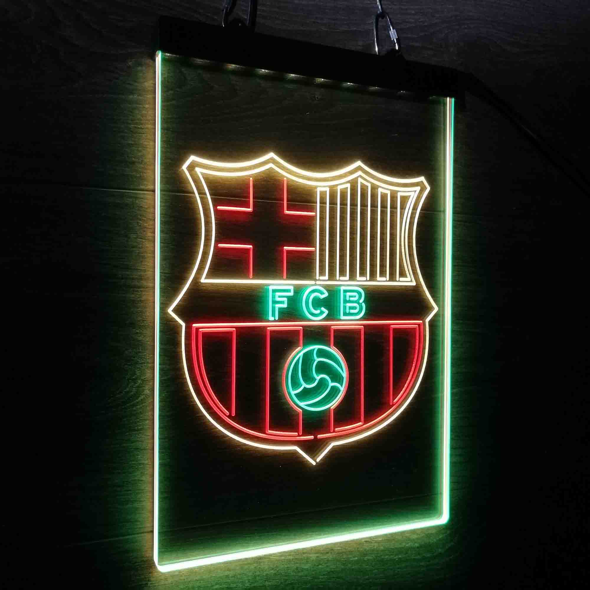 Barcelona FC Neon 3-Color LED Sign