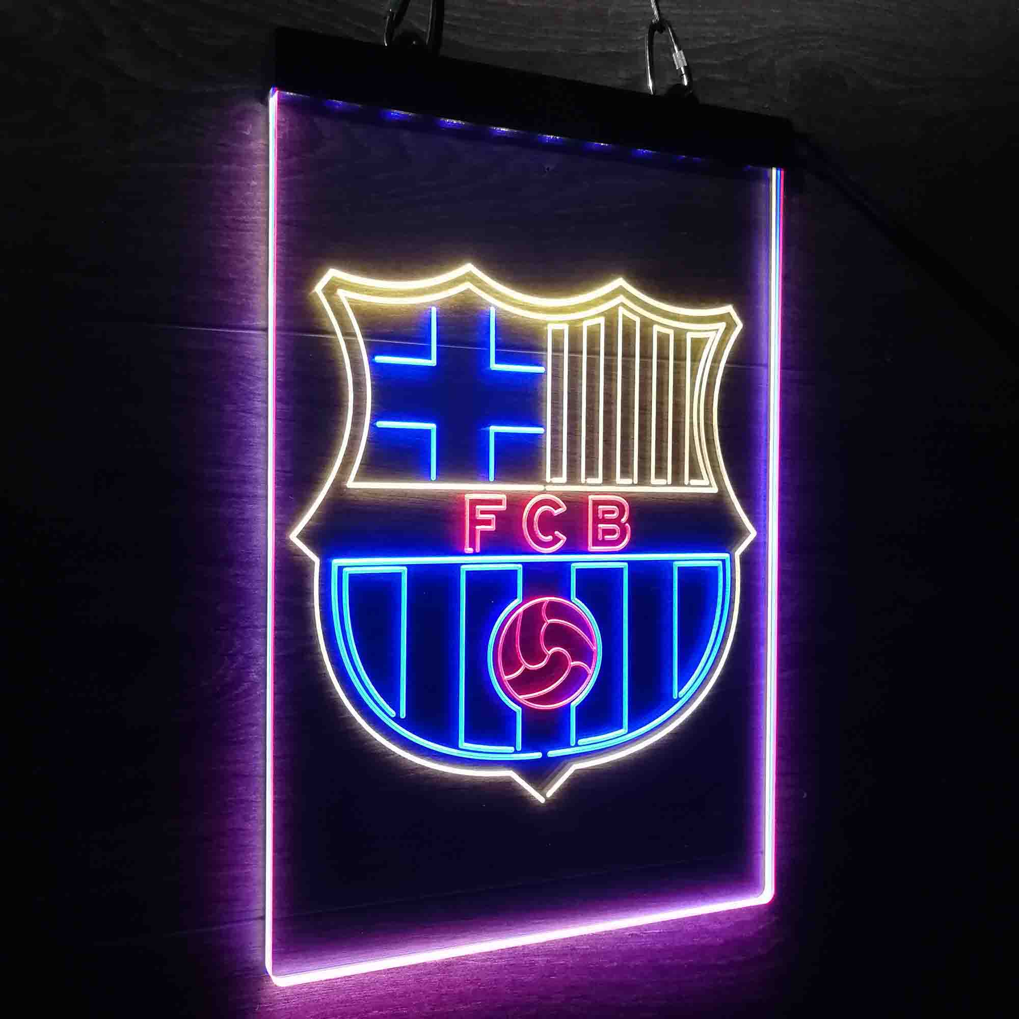 Barcelona FC Neon 3-Color LED Sign