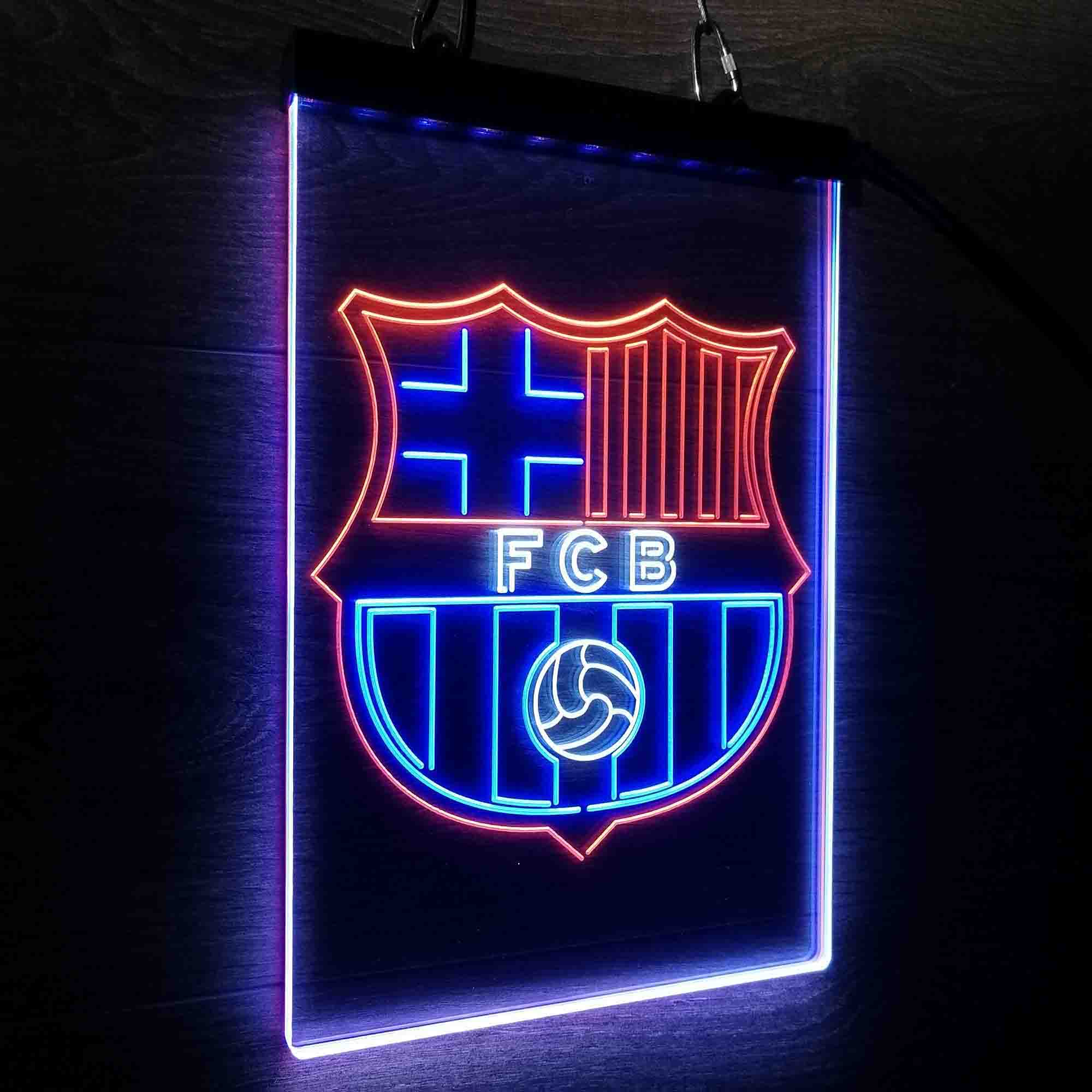 Barcelona FC Neon 3-Color LED Sign