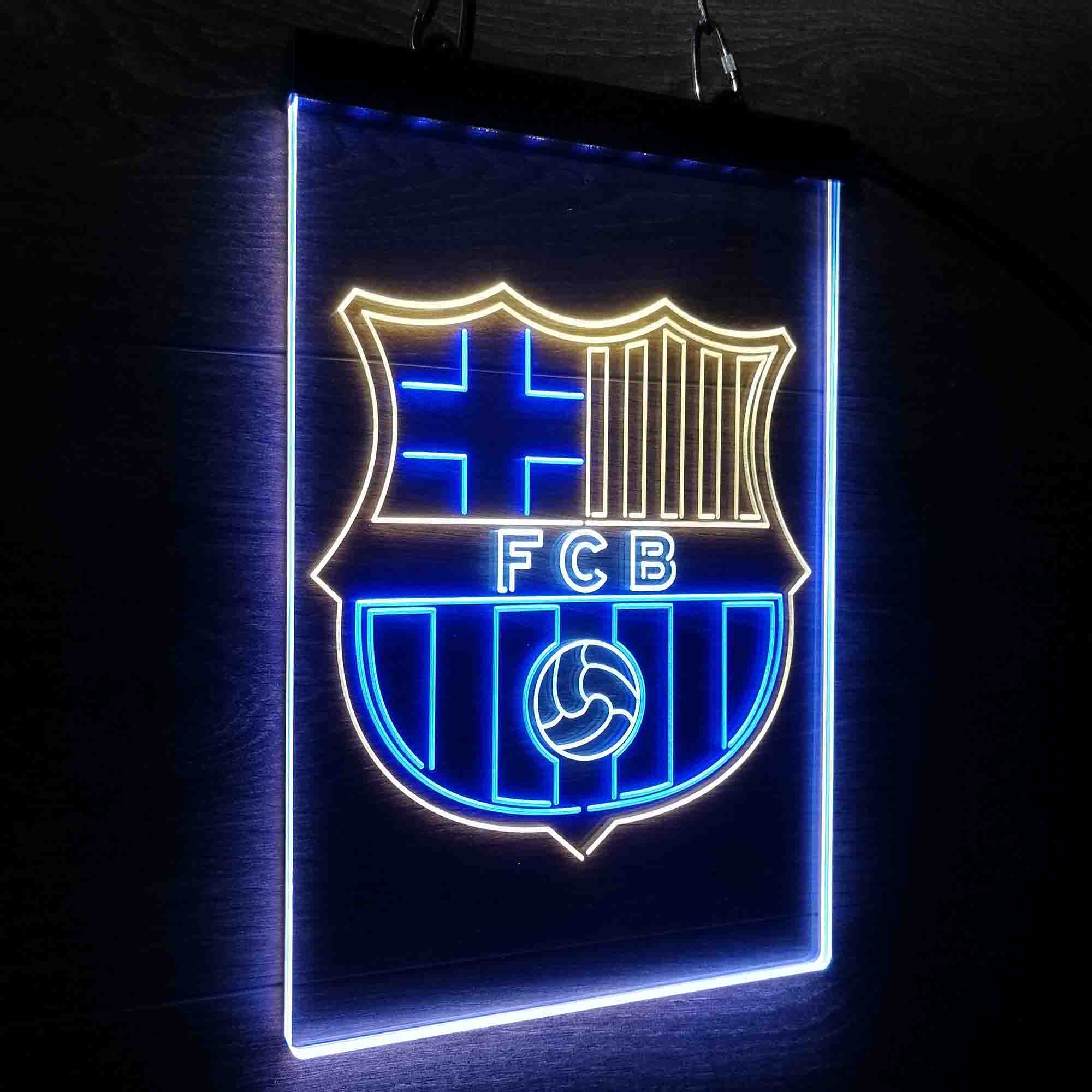 Barcelona FC Neon 3-Color LED Sign