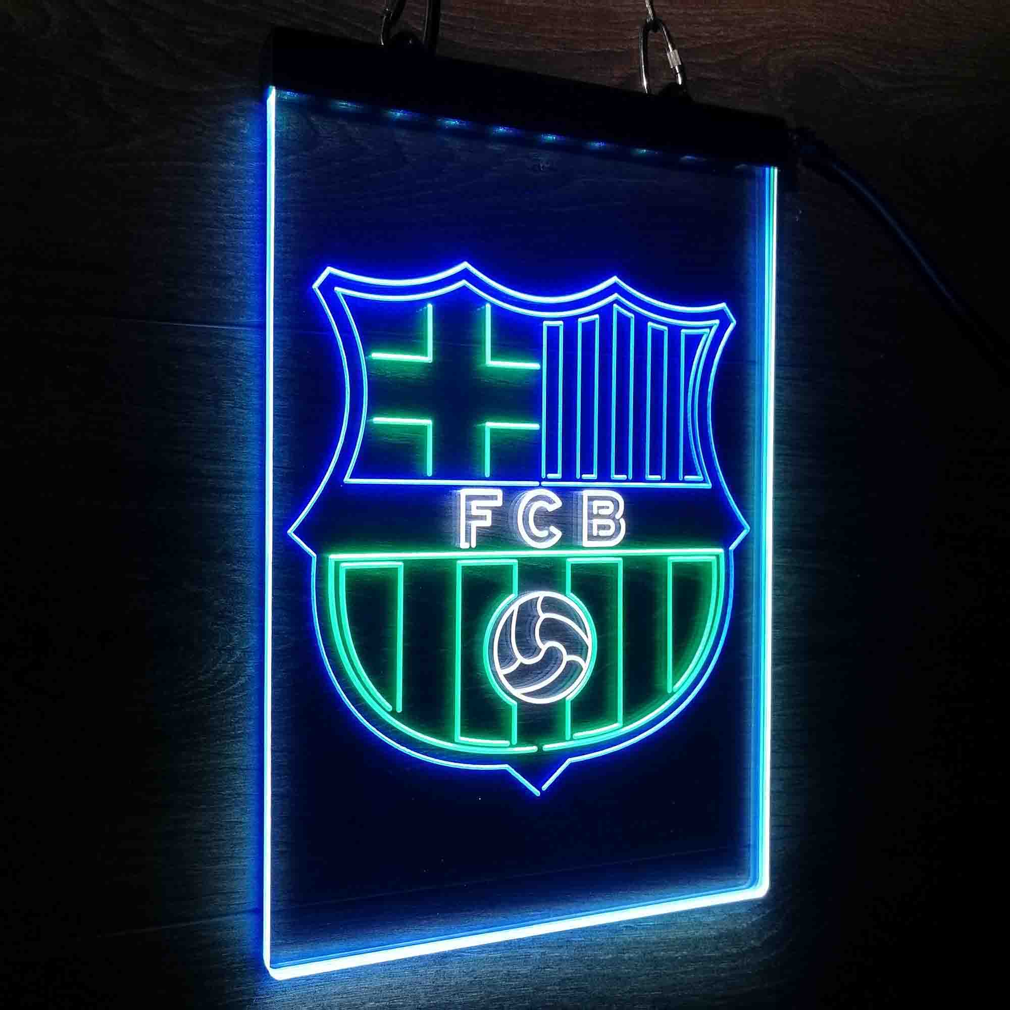 Barcelona FC Neon 3-Color LED Sign