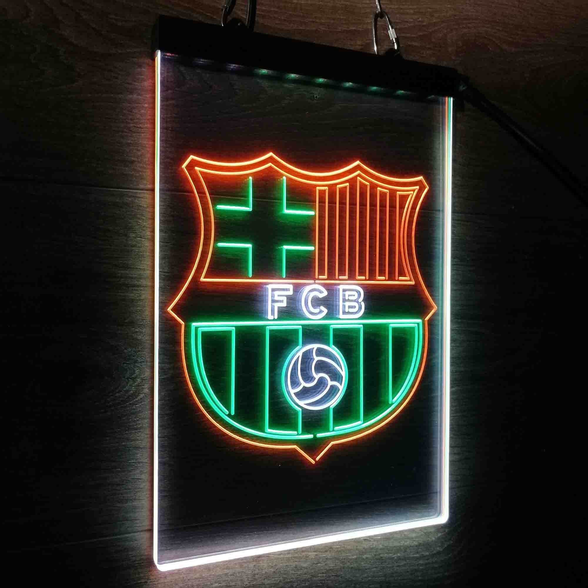 Barcelona FC Neon 3-Color LED Sign