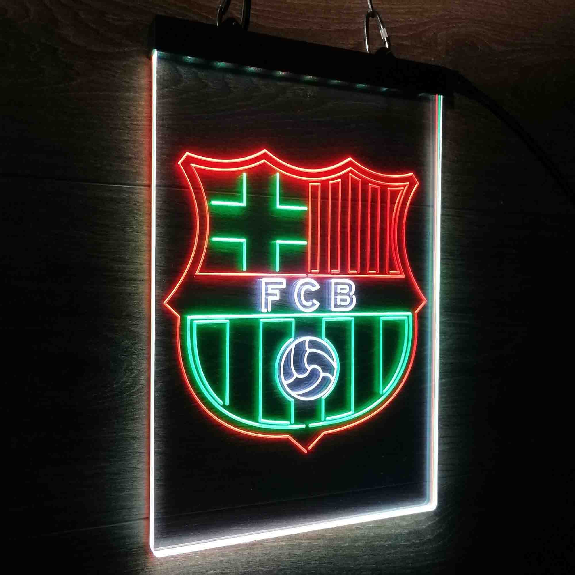 Barcelona FC Neon 3-Color LED Sign