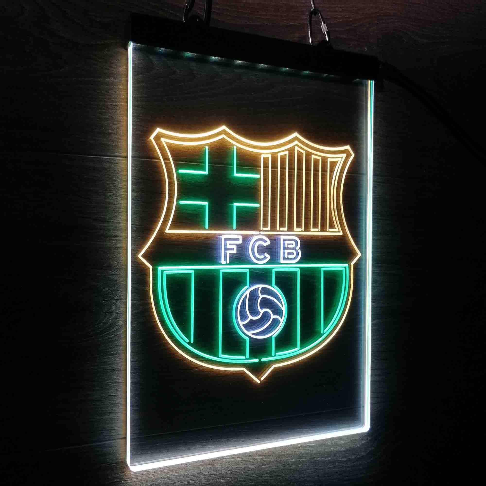 Barcelona FC Neon 3-Color LED Sign