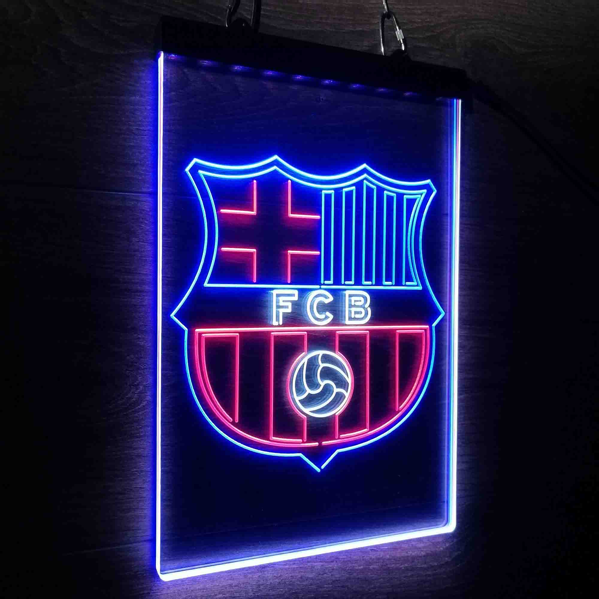 Barcelona FC Neon 3-Color LED Sign