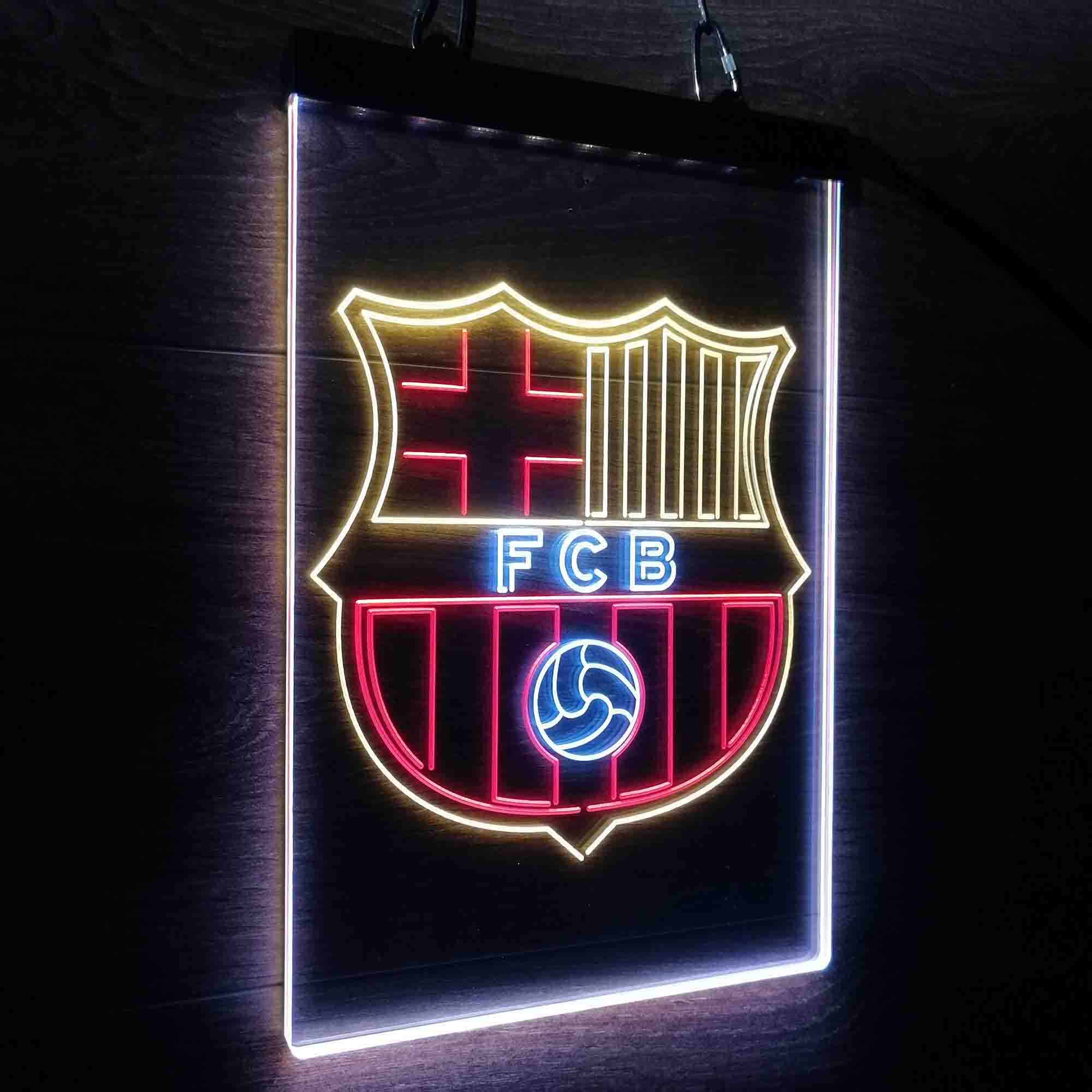 Barcelona FC Neon 3-Color LED Sign