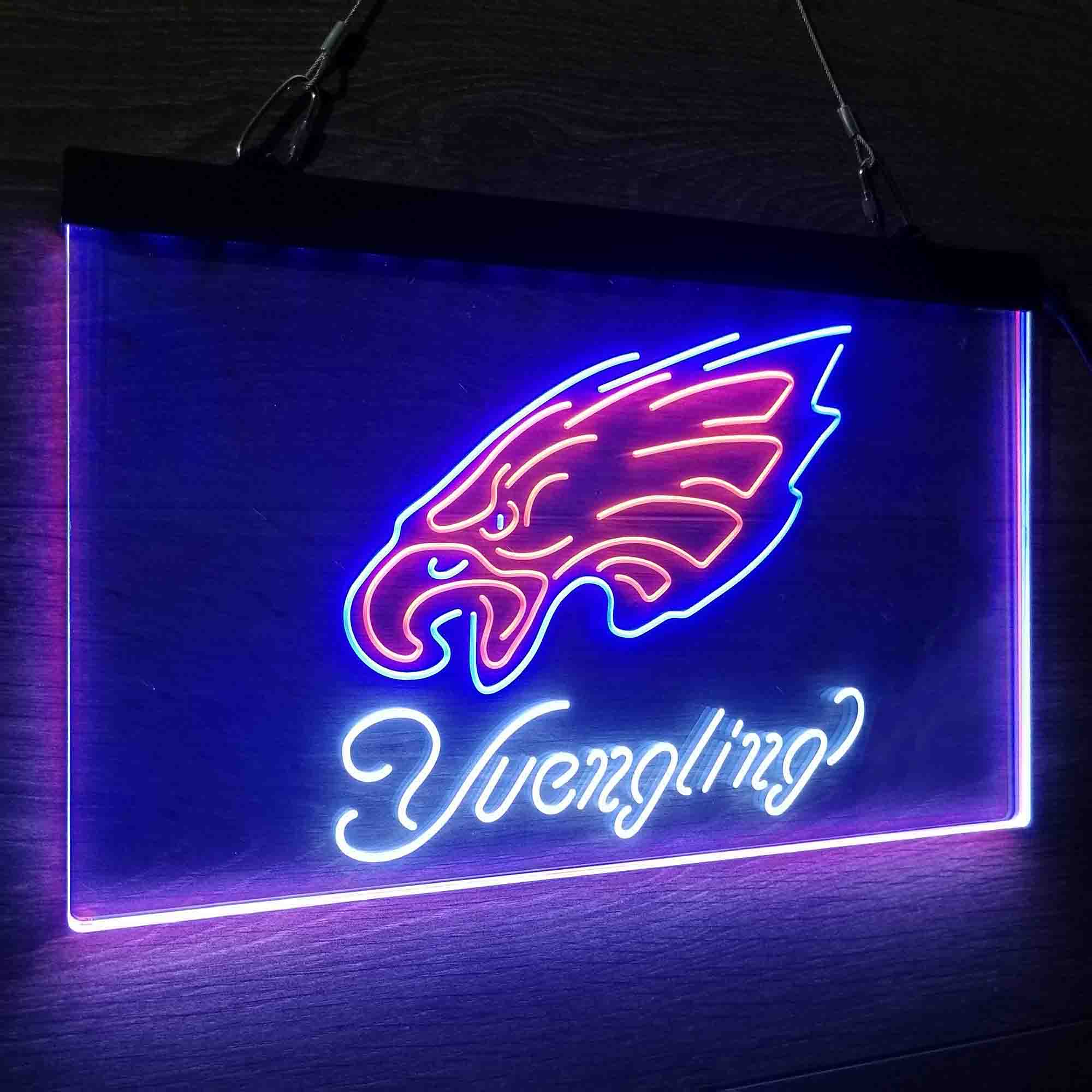 Yuengling Philadelphia Eagle Neon 3-Color LED Sign
