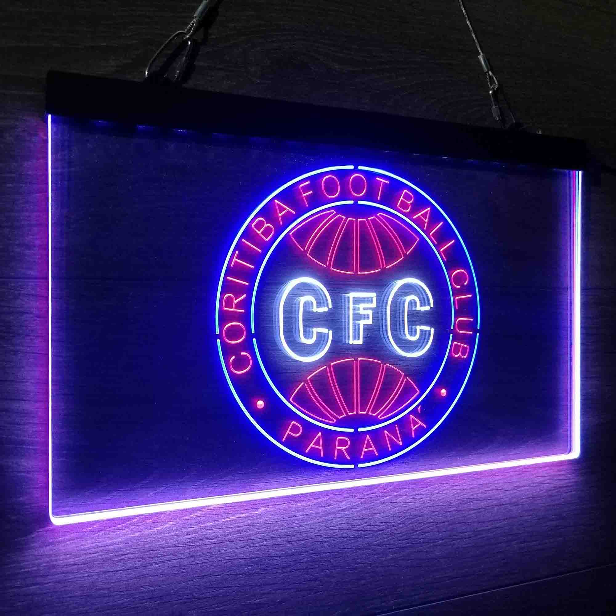 Coritiba Foot Ball Club Neon 3-Color LED Sign