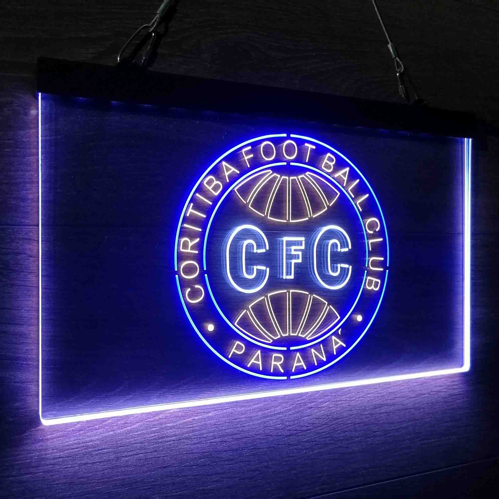 Coritiba Foot Ball Club Neon 3-Color LED Sign