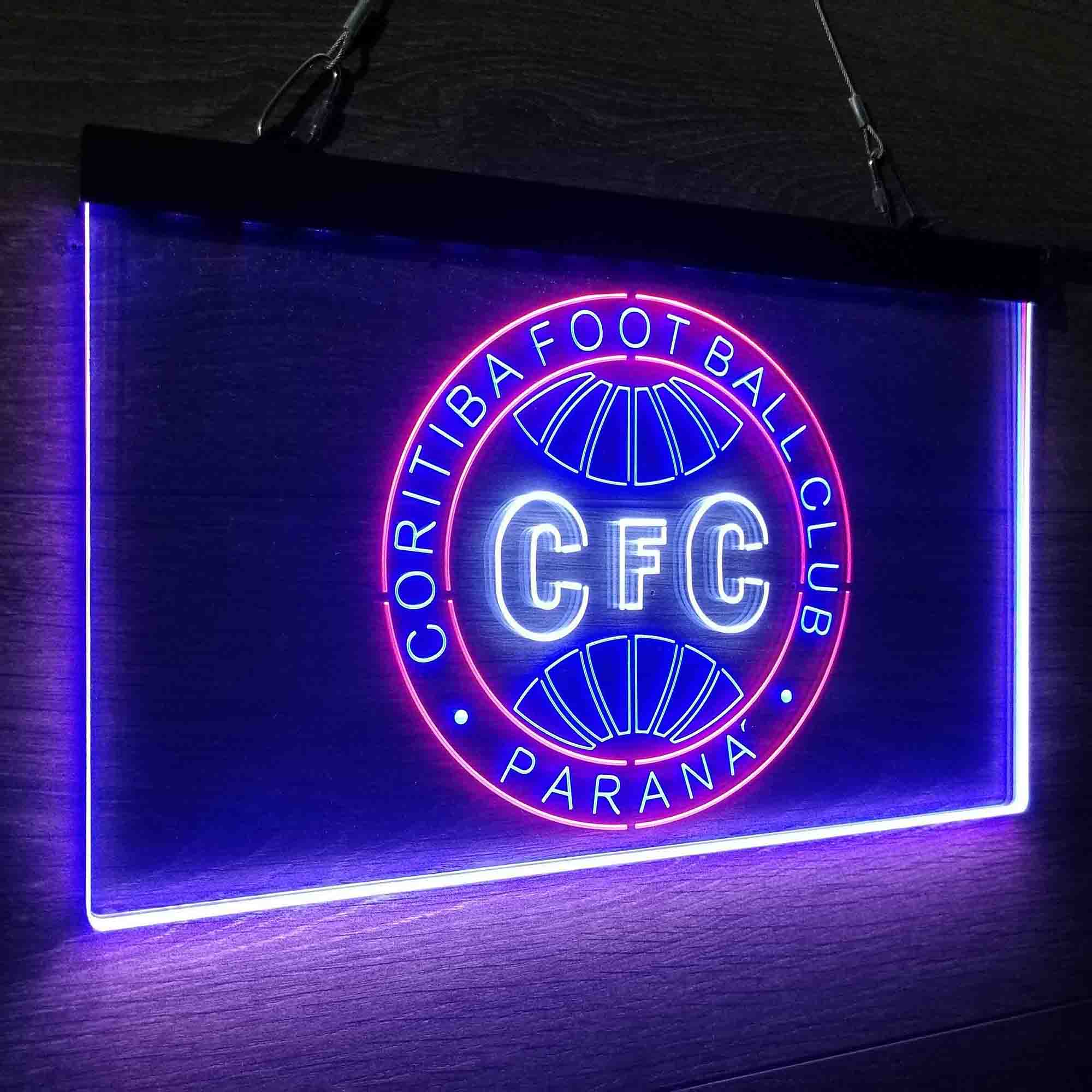 Coritiba Foot Ball Club Neon 3-Color LED Sign