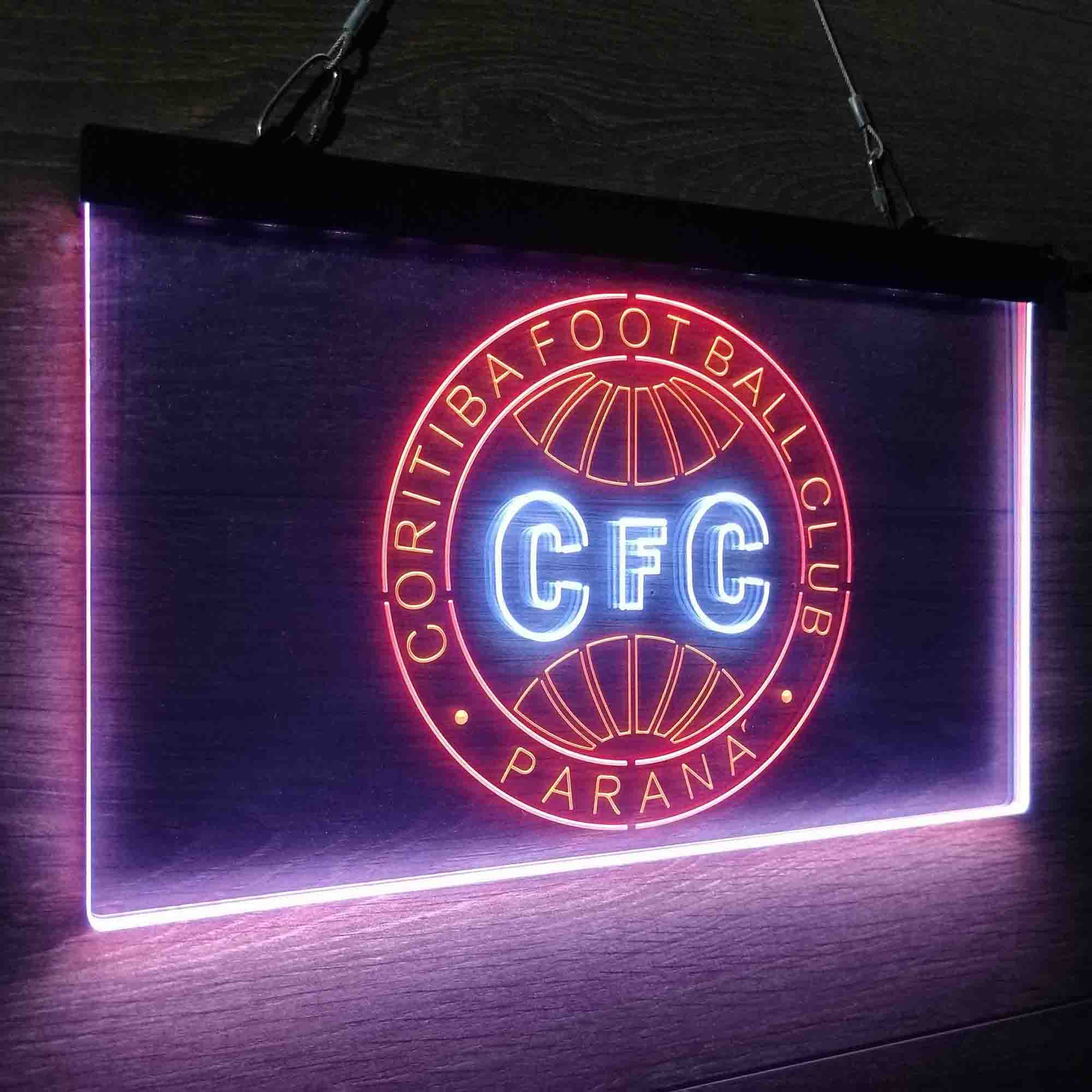 Coritiba Foot Ball Club Neon 3-Color LED Sign