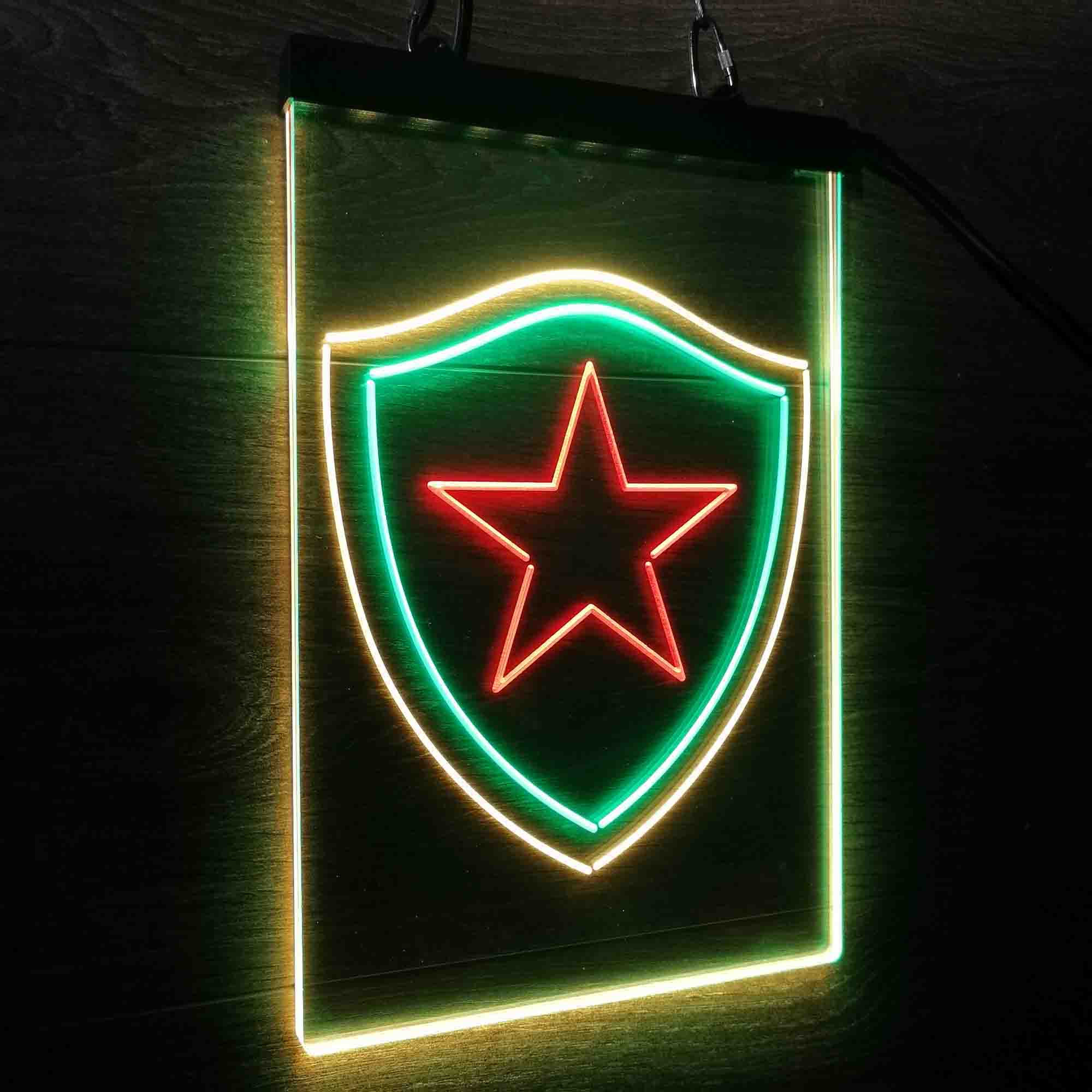 Botafogo de Futebol e Regatas Neon 3-Color LED Sign