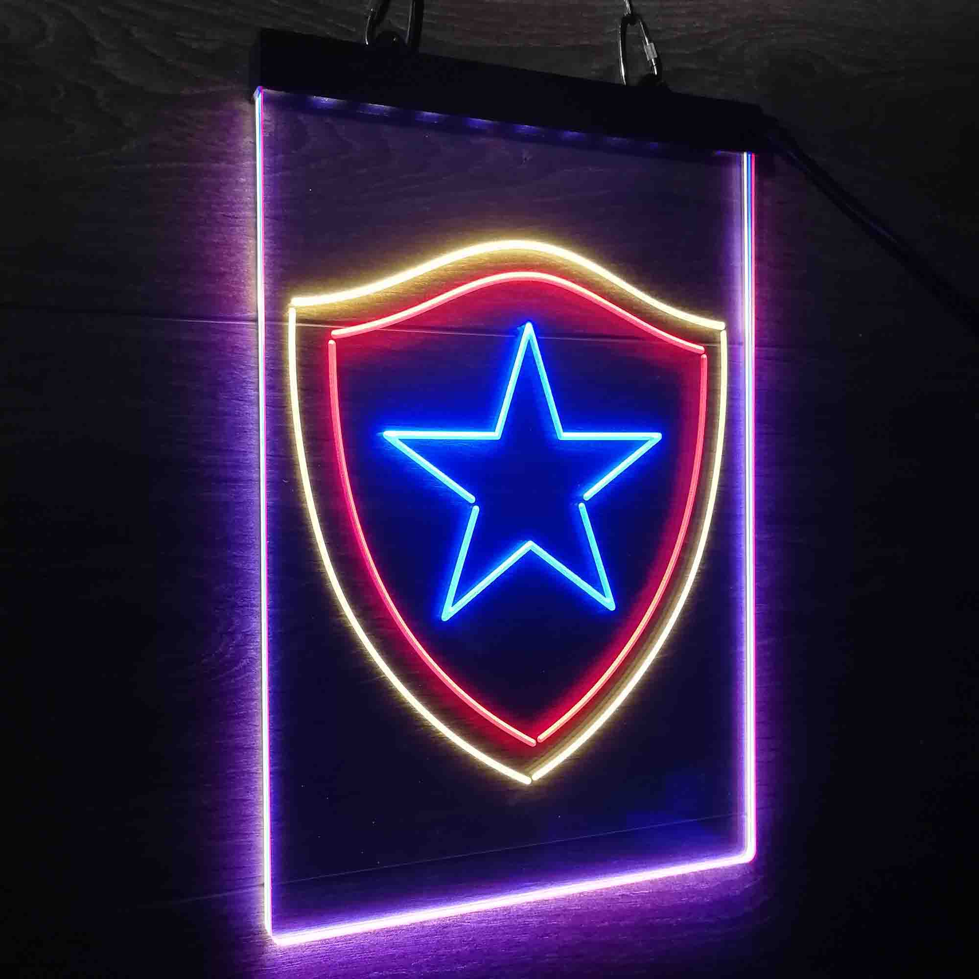 Botafogo de Futebol e Regatas Neon 3-Color LED Sign