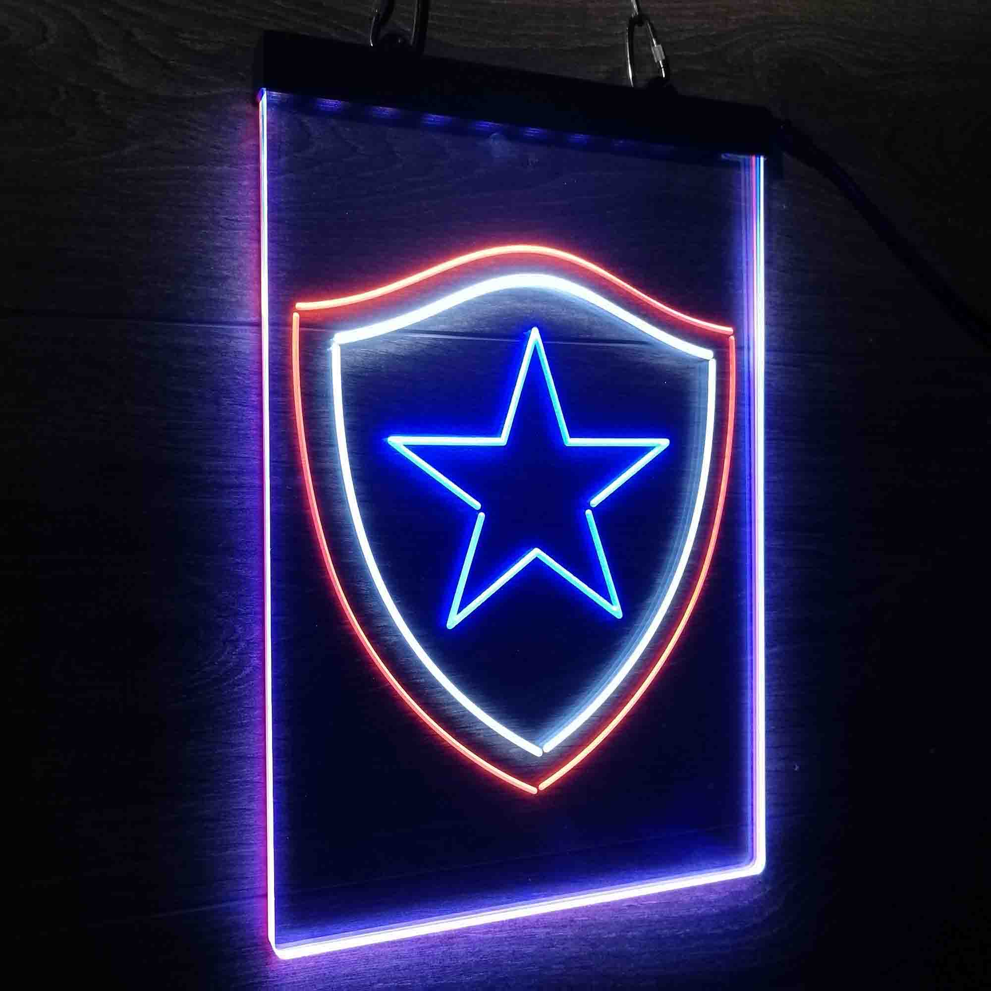 Botafogo de Futebol e Regatas Neon 3-Color LED Sign