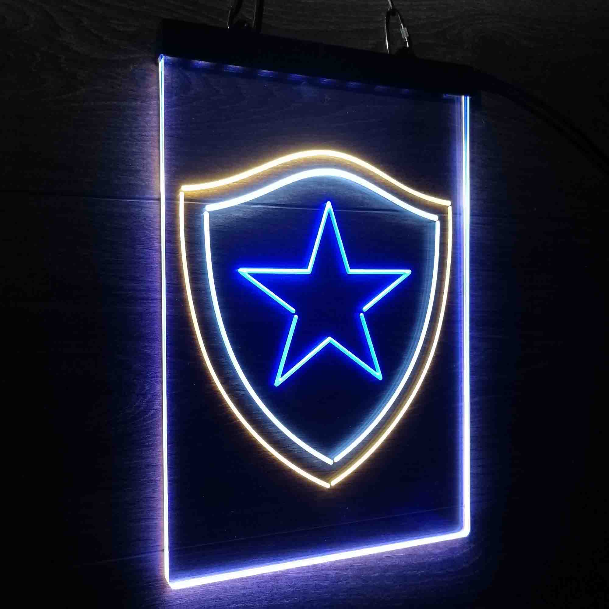 Botafogo de Futebol e Regatas Neon 3-Color LED Sign