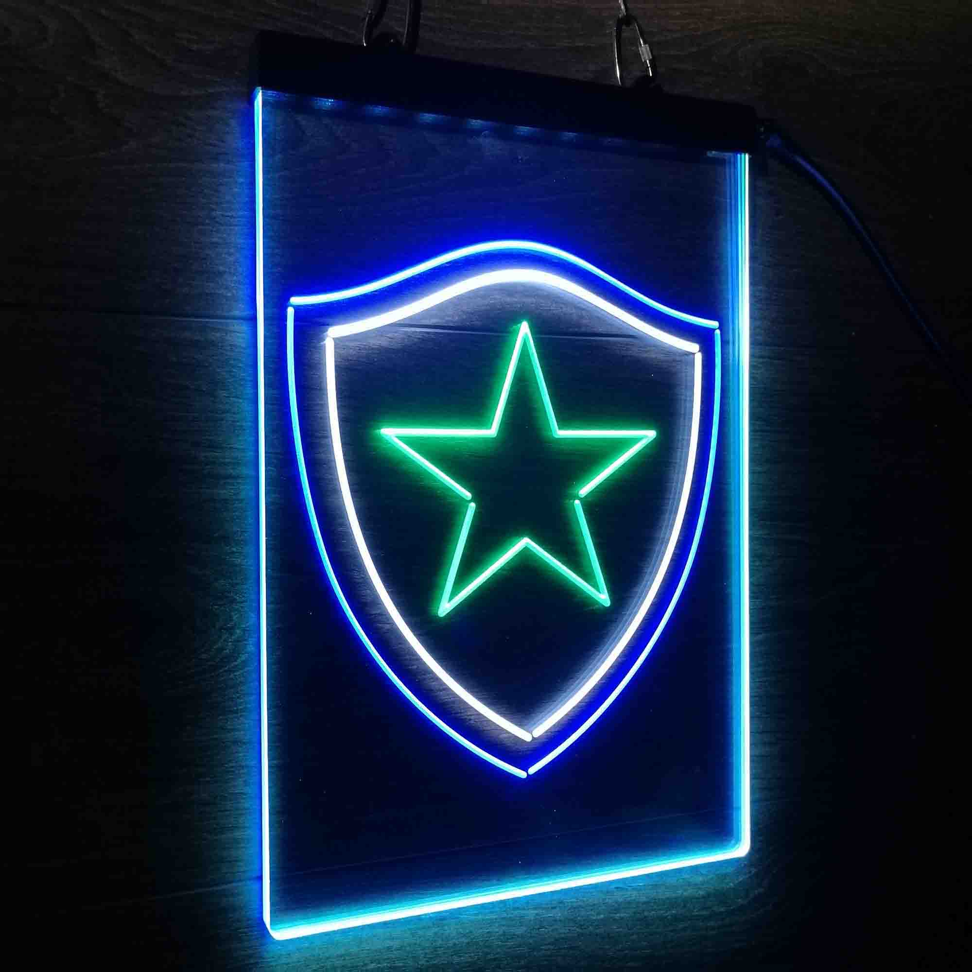 Botafogo de Futebol e Regatas Neon 3-Color LED Sign