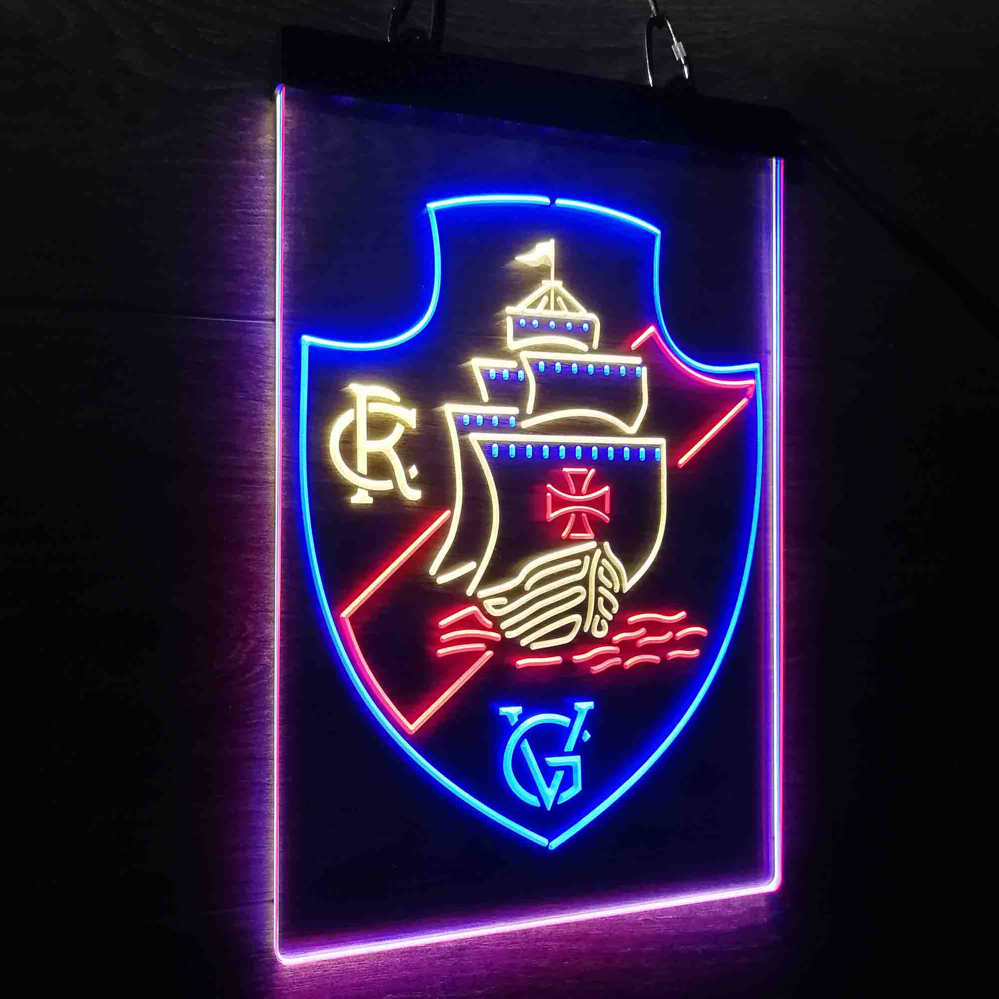 Escudo Vasco Neon 3-Color LED Sign