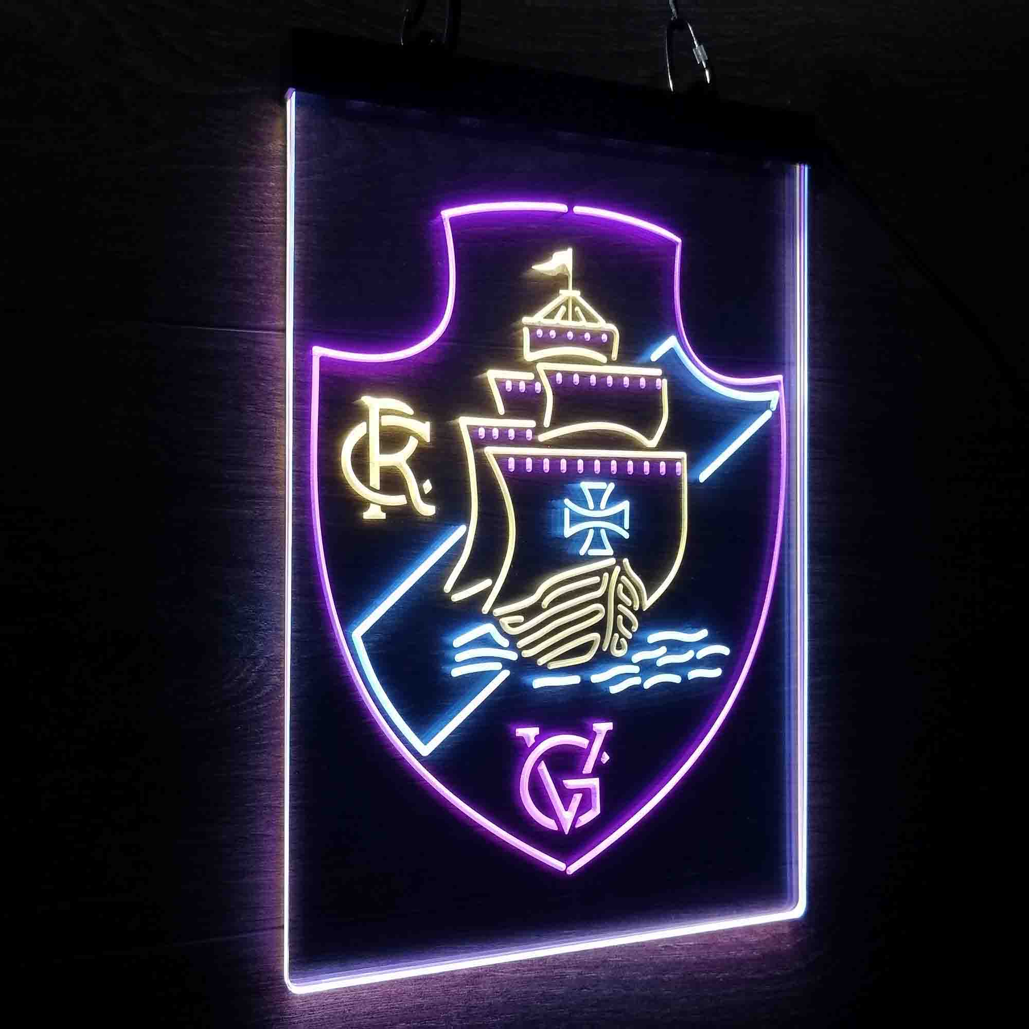 Escudo Vasco Neon 3-Color LED Sign