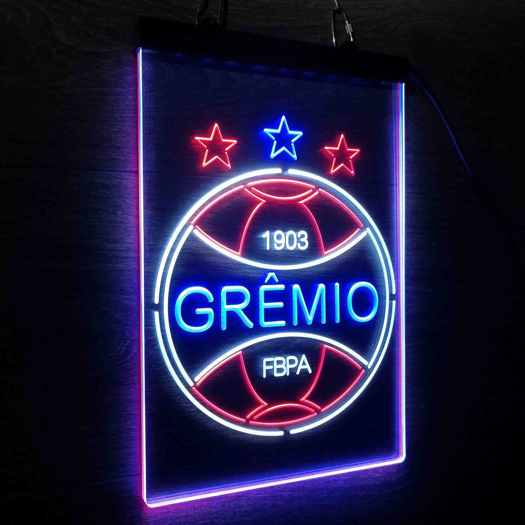 Gremio Esportivo Brasil Neon 3-Color LED Sign