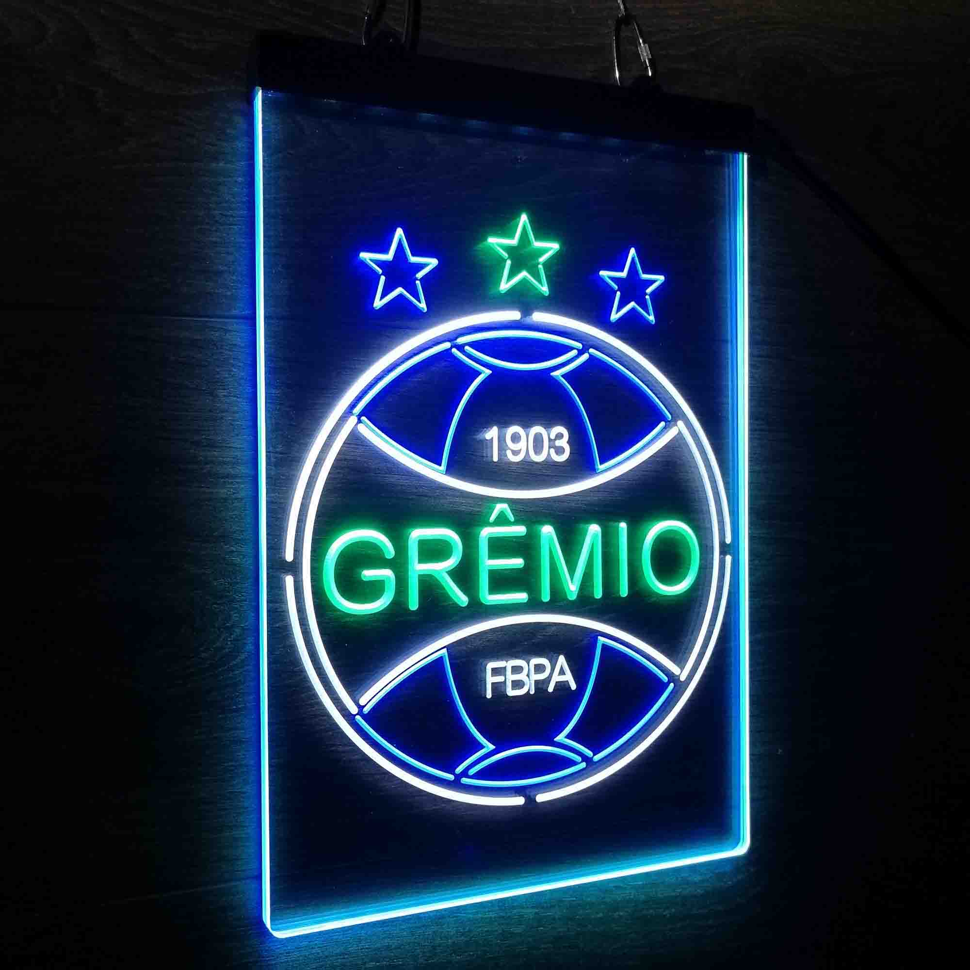 Gremio Esportivo Brasil Neon 3-Color LED Sign